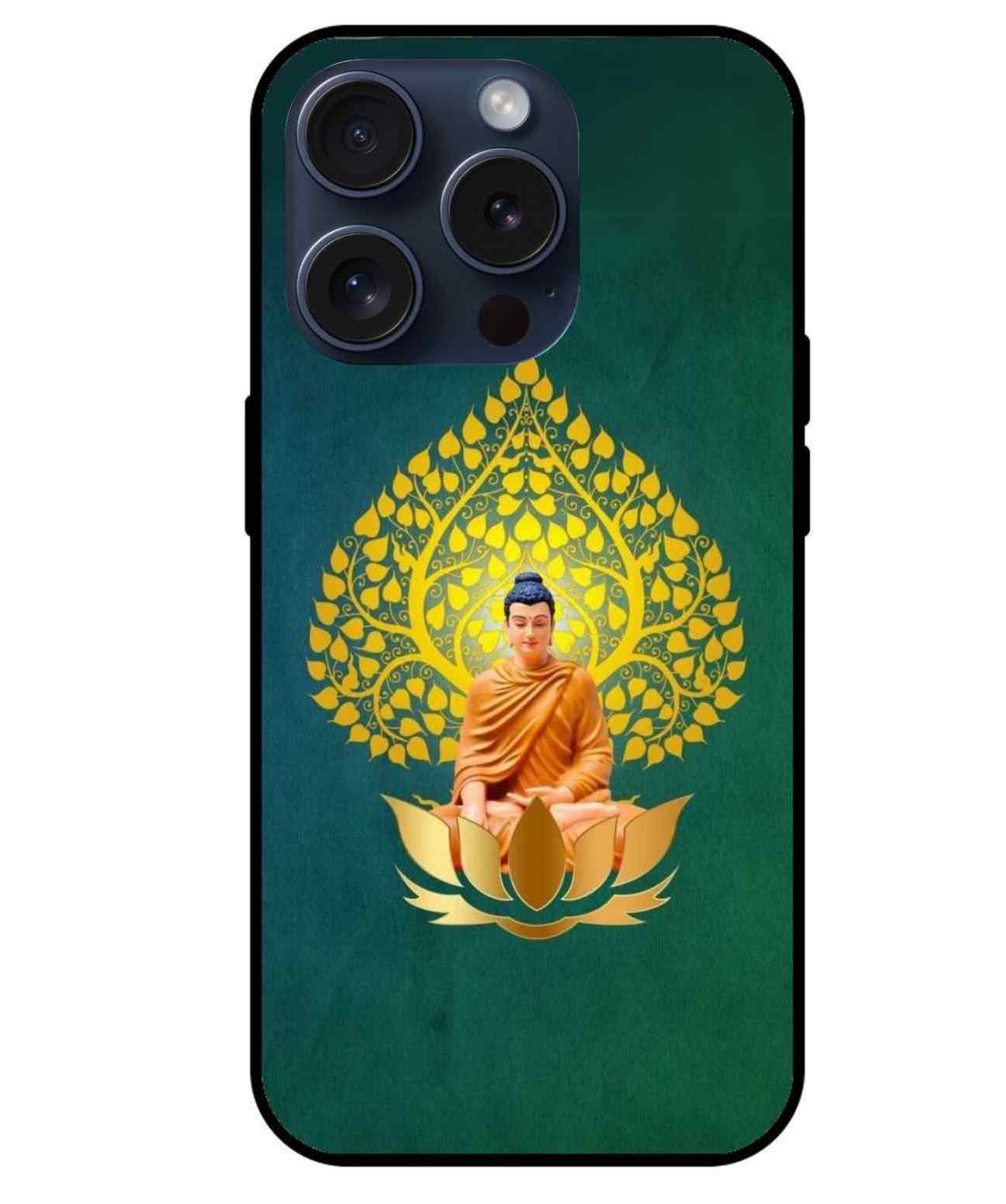Buddha Glass Back Cover