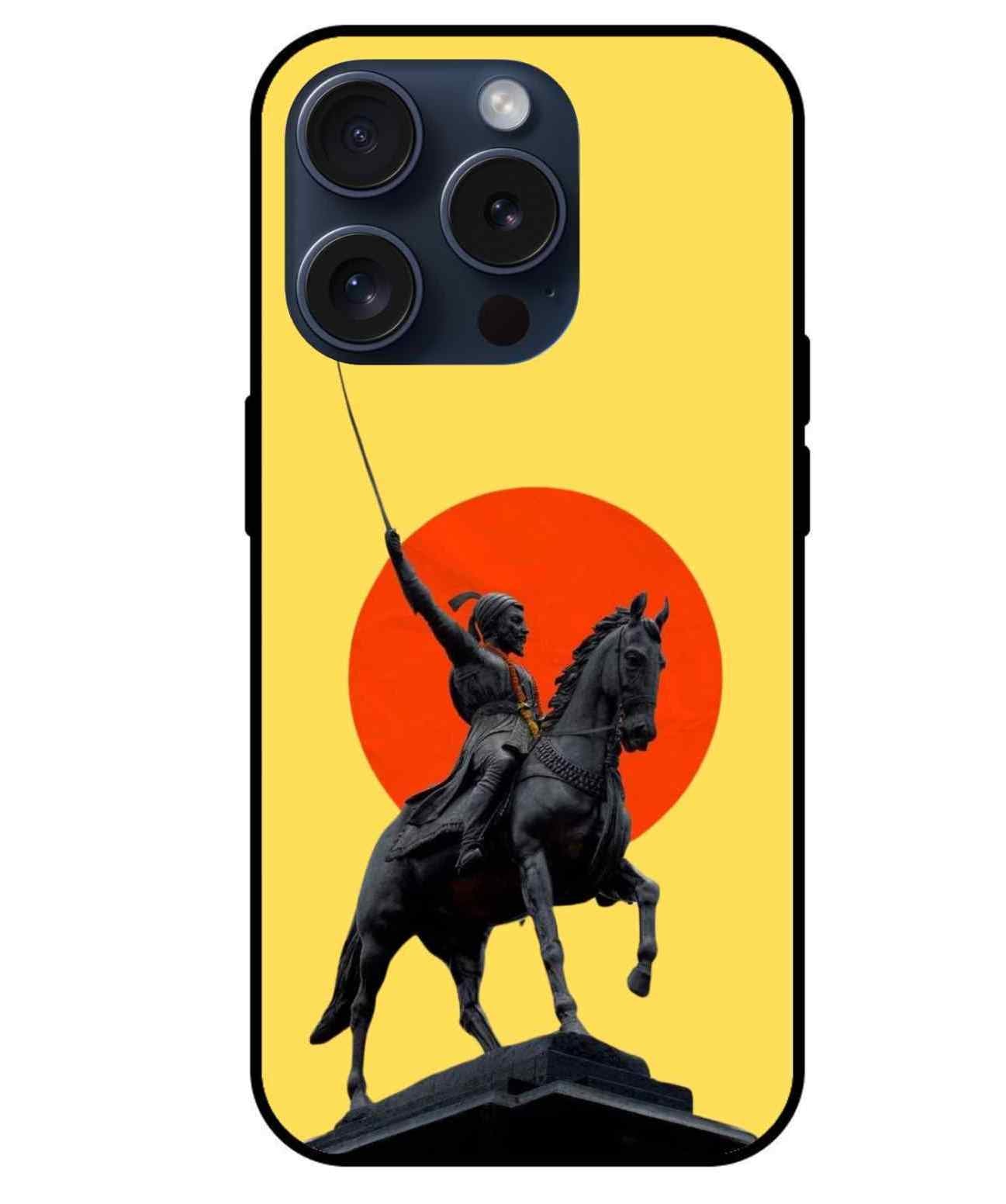 Chhatrapati Shivaji Maharaj Glass Back Cover