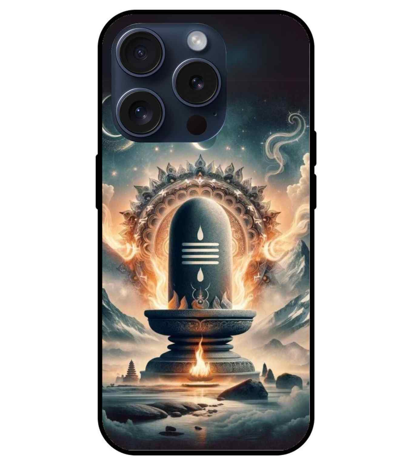 Shiv Ji Glass Back Cover