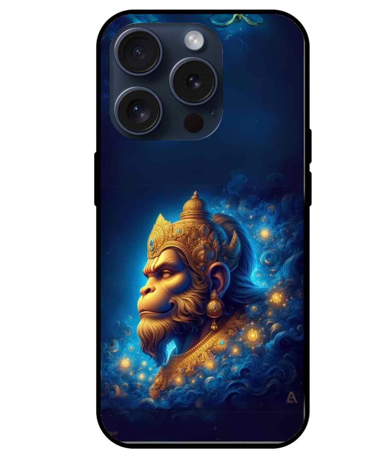 Hanuman Ji Glass Back Cover