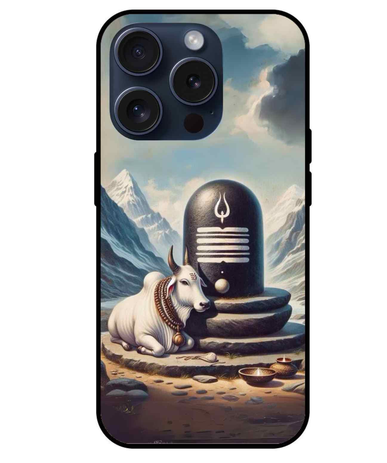Shiv Ji Glass Back Cover