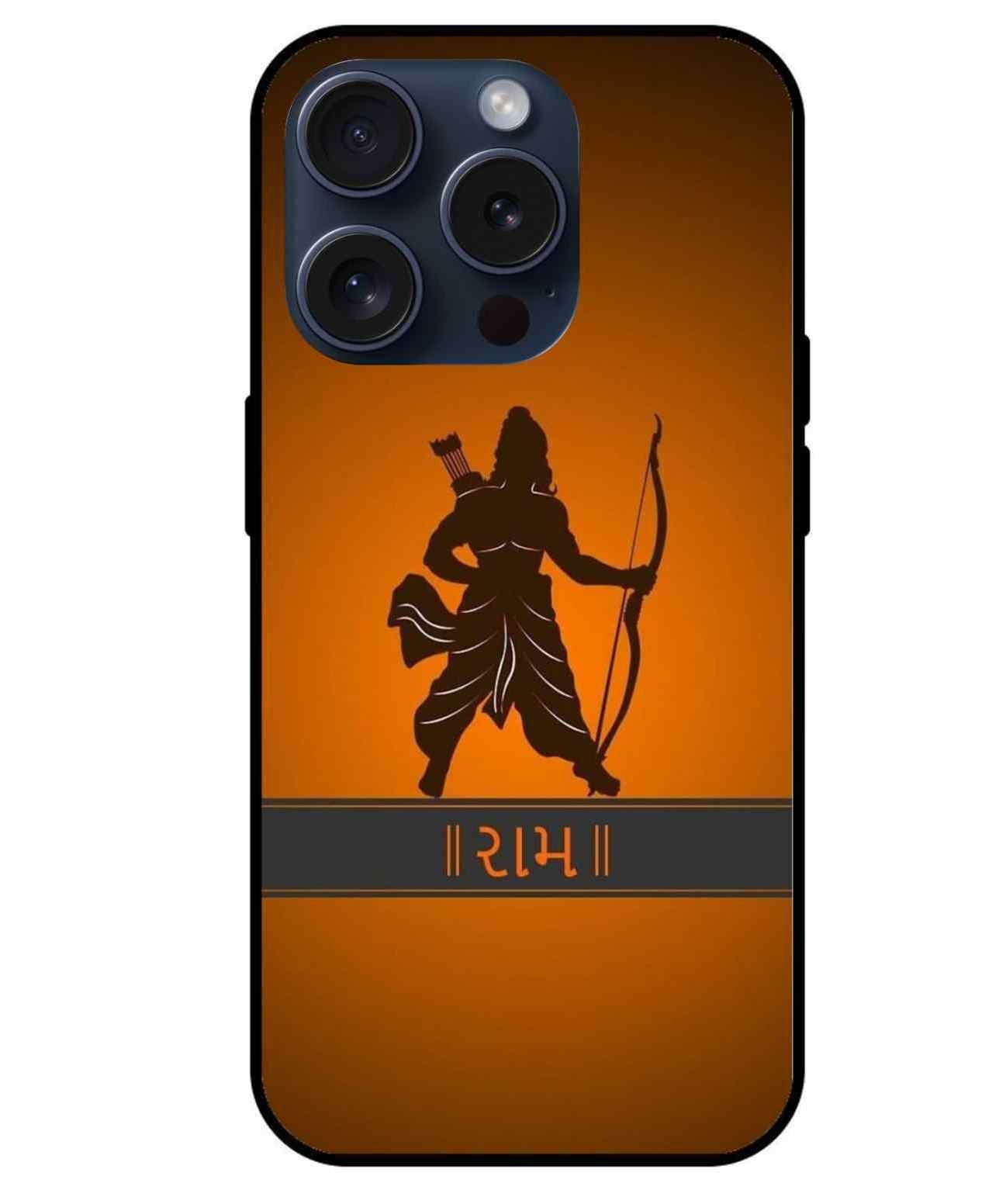 Ram Glass Back Cover