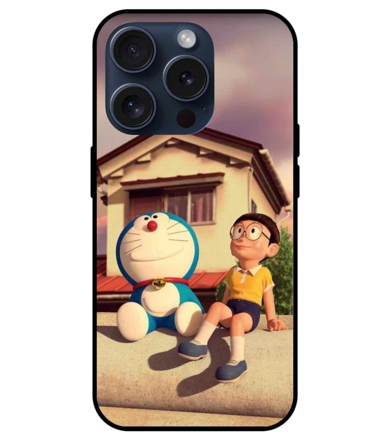 Doraemon Glass Back Cover