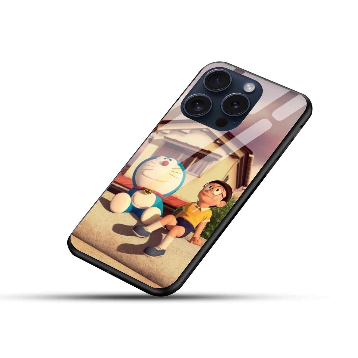 Doraemon Glass Back Cover