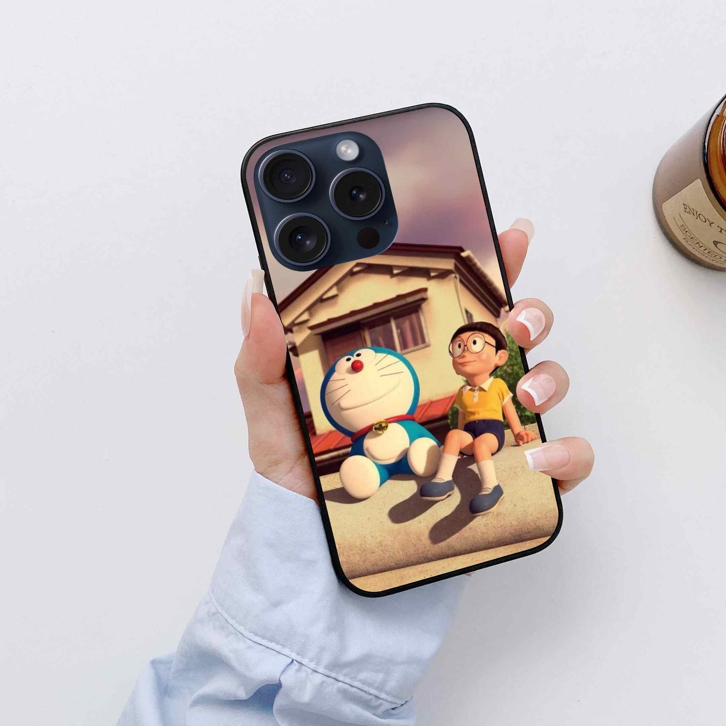 Doraemon Glass Back Cover