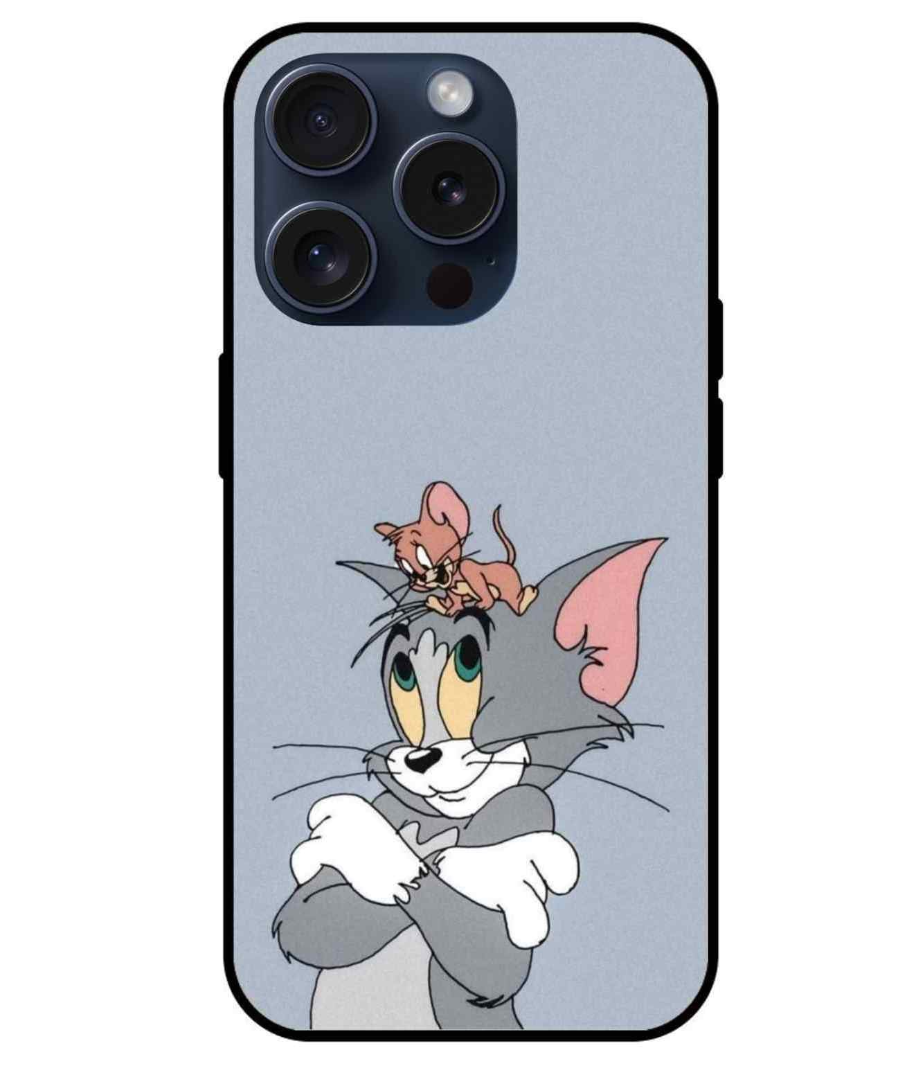 Tom and Jerry Glass Back Cover