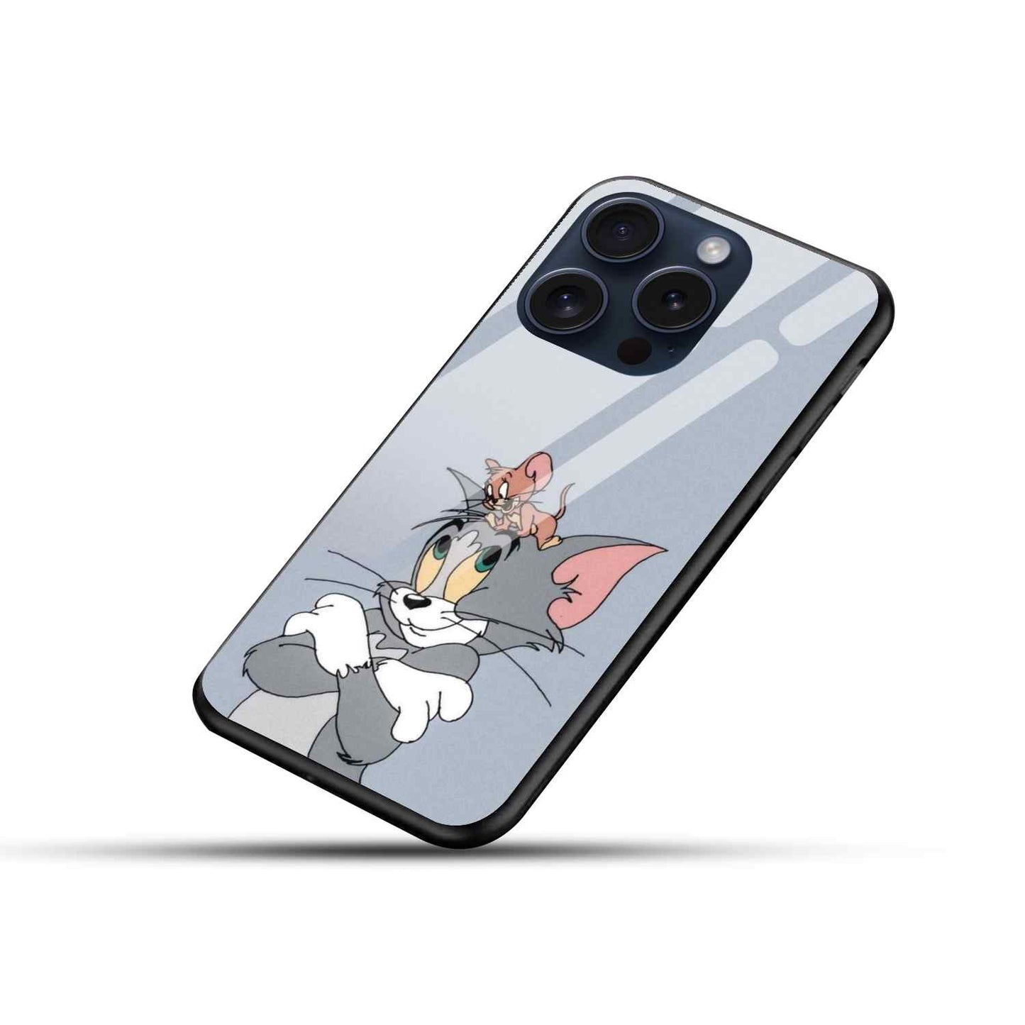 Tom and Jerry Glass Back Cover