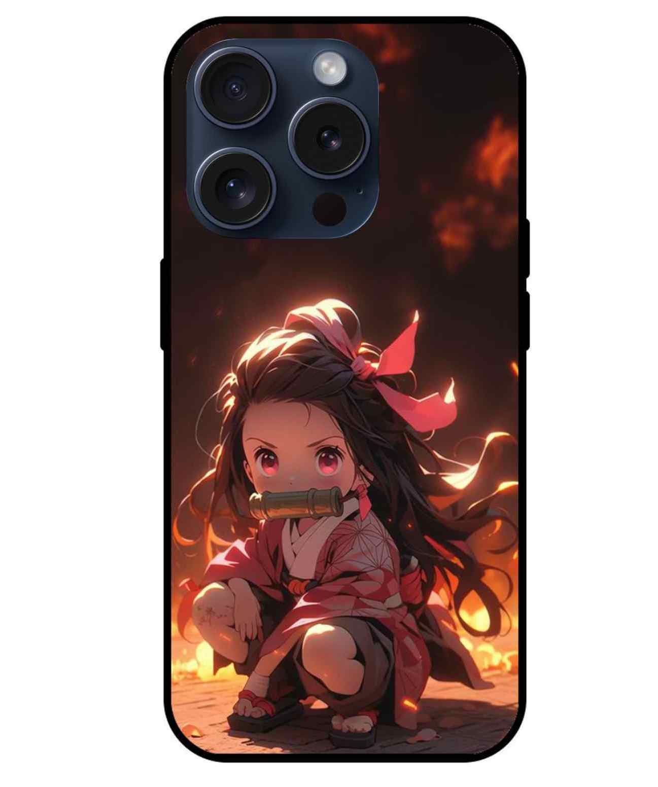 Demon Slayer Glass Back Cover
