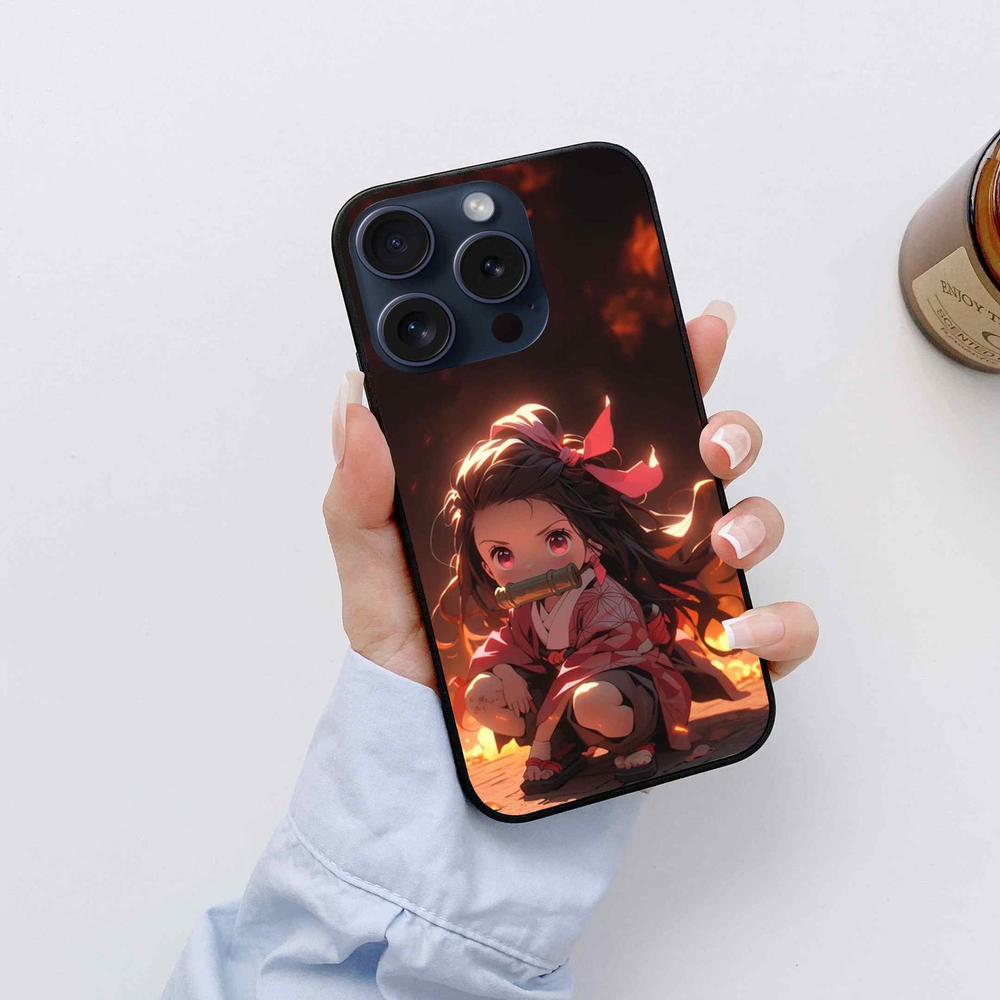 Demon Slayer Glass Back Cover