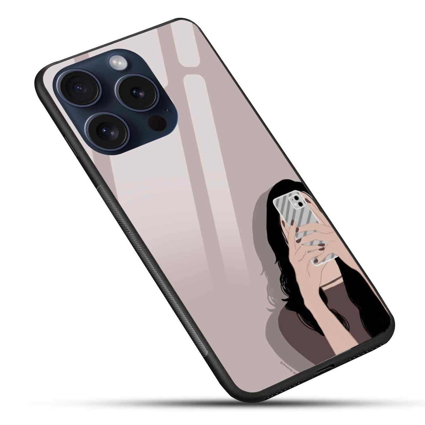 Girly Glass Back Cover