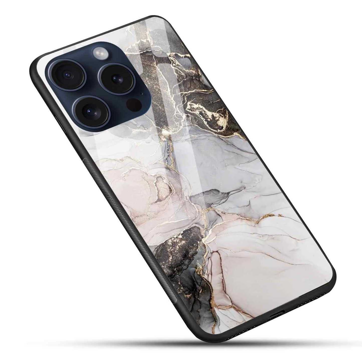 Marble Colour Glass Back Cover