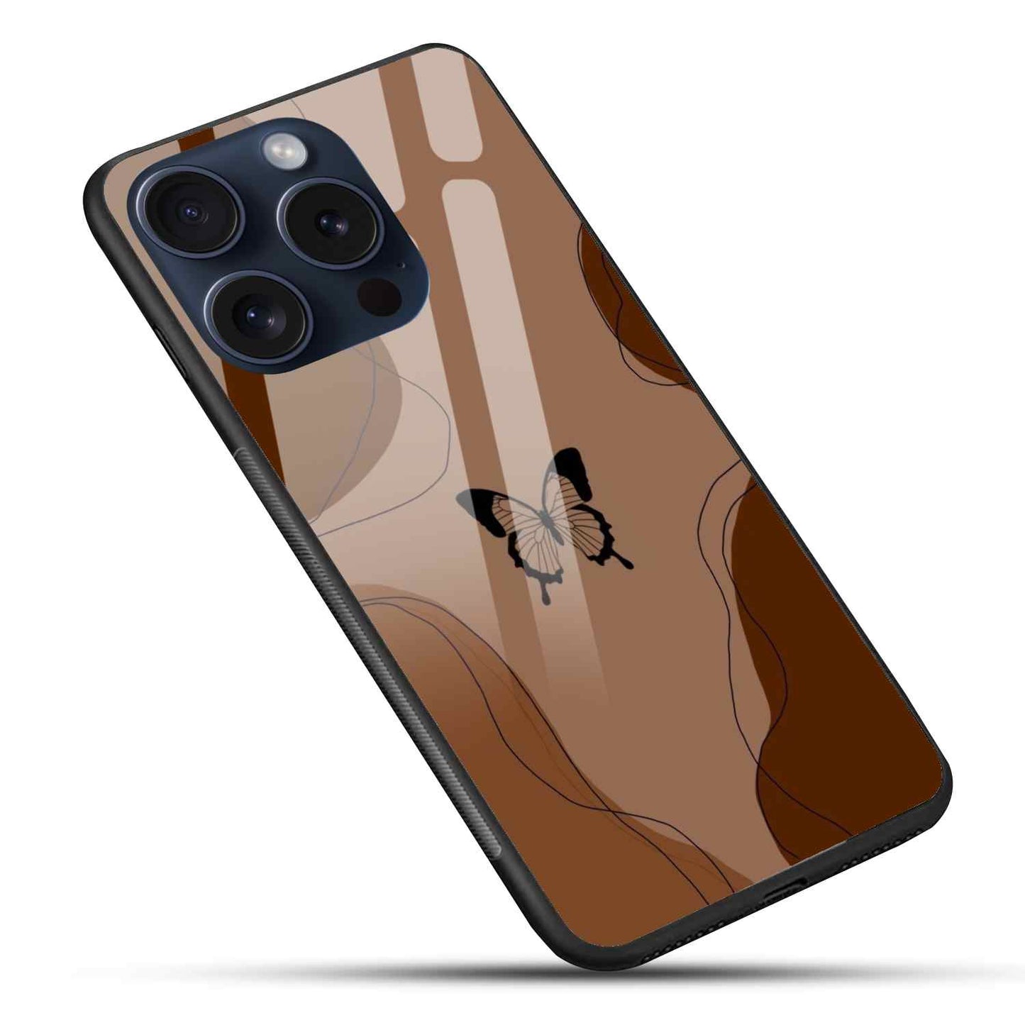 Butterfly Glass Back Cover