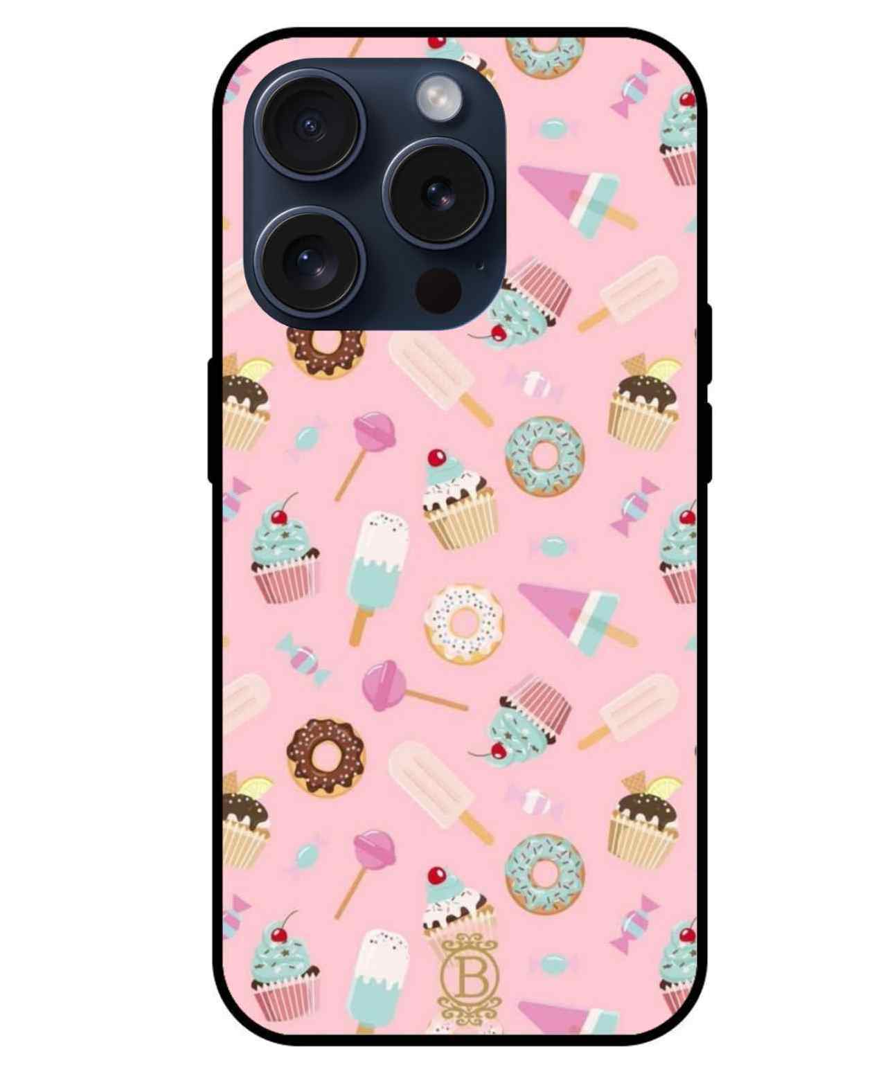 ICE CREAM Trending Glossy Glass Cover