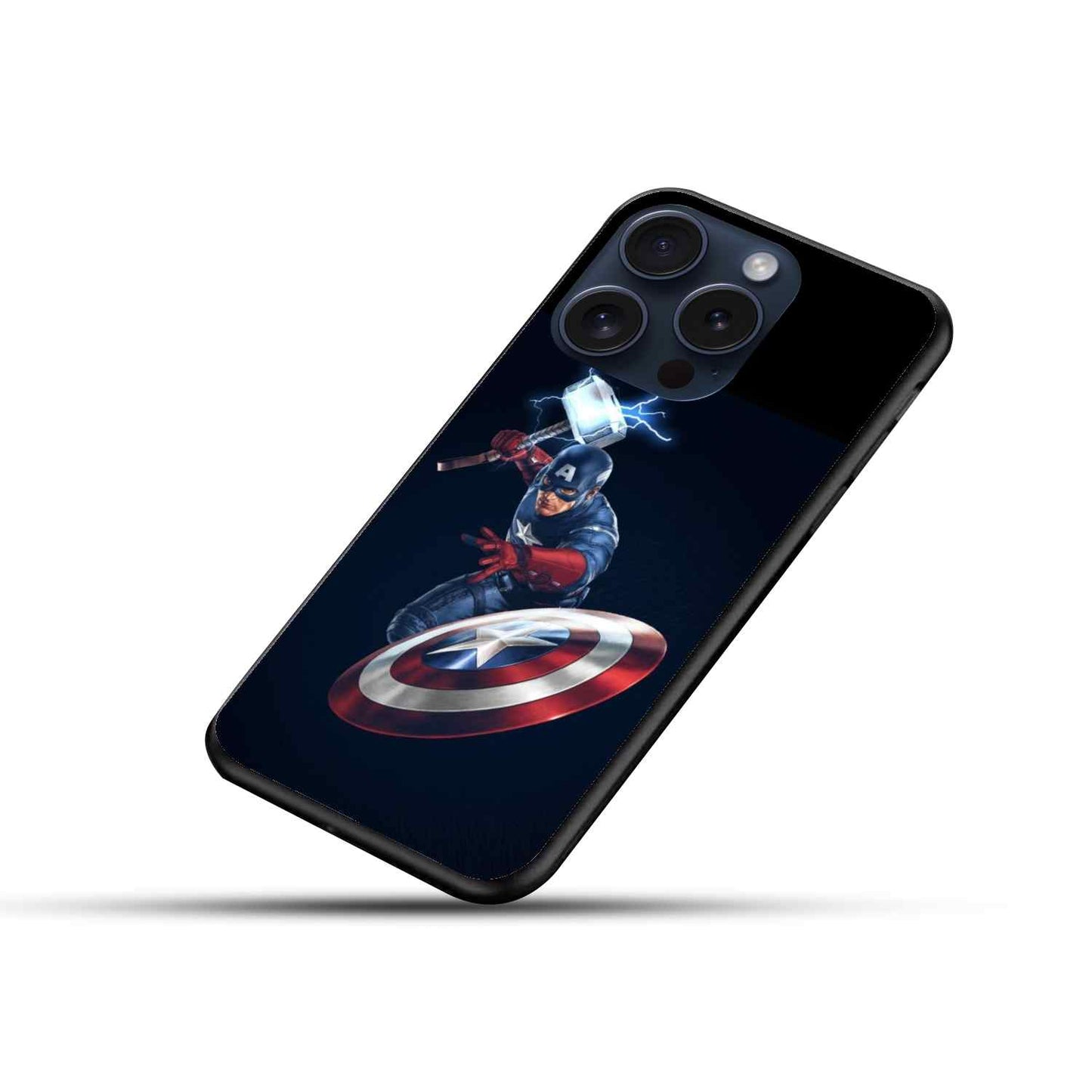 Iron Man Glossy Glass Cover