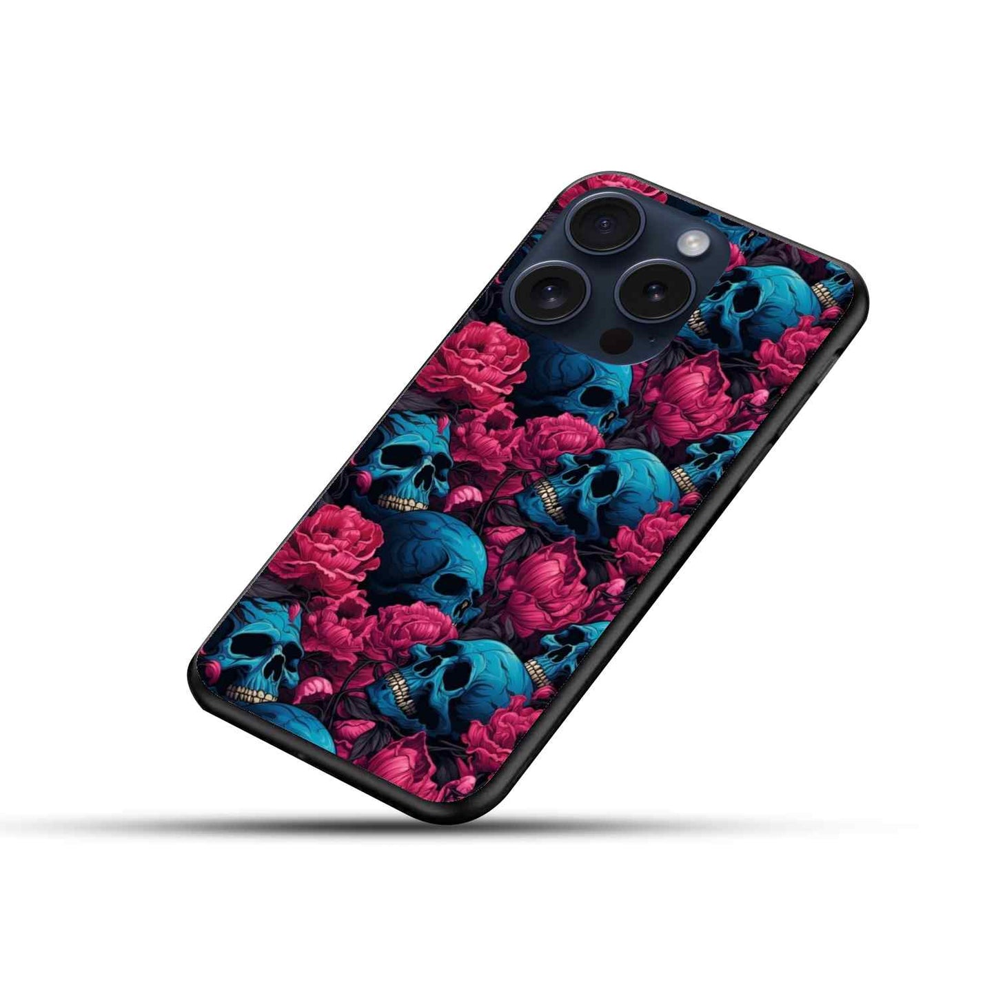 skull Glossy Glass Cover
