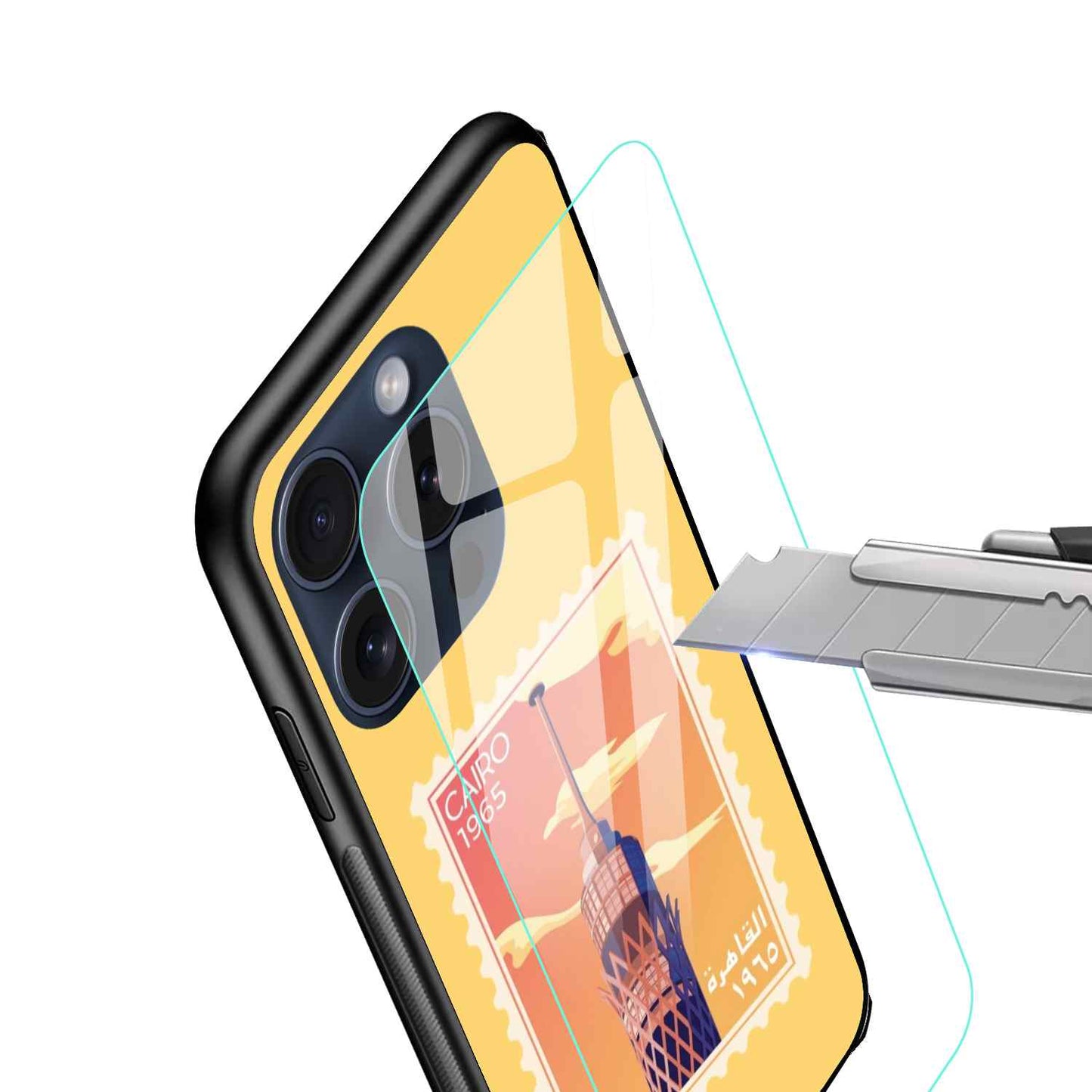 TRAVEL Glossy Glass Cover