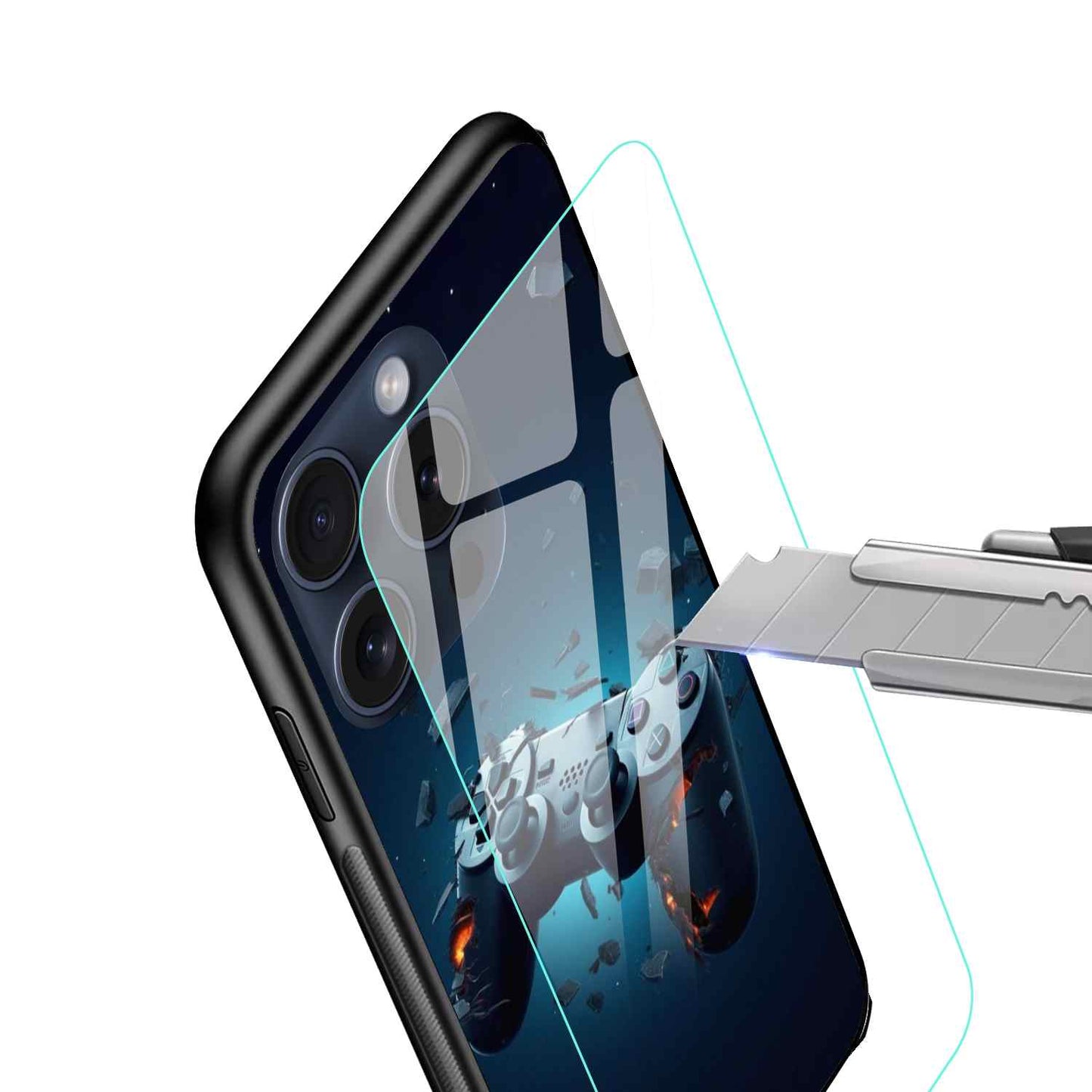 GAMES Glossy Glass Cover