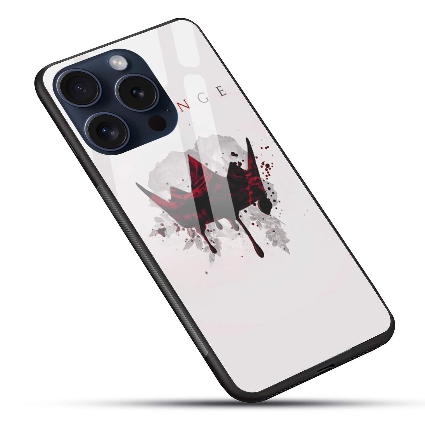 Revenge Crown Glossy Glass Back Cover