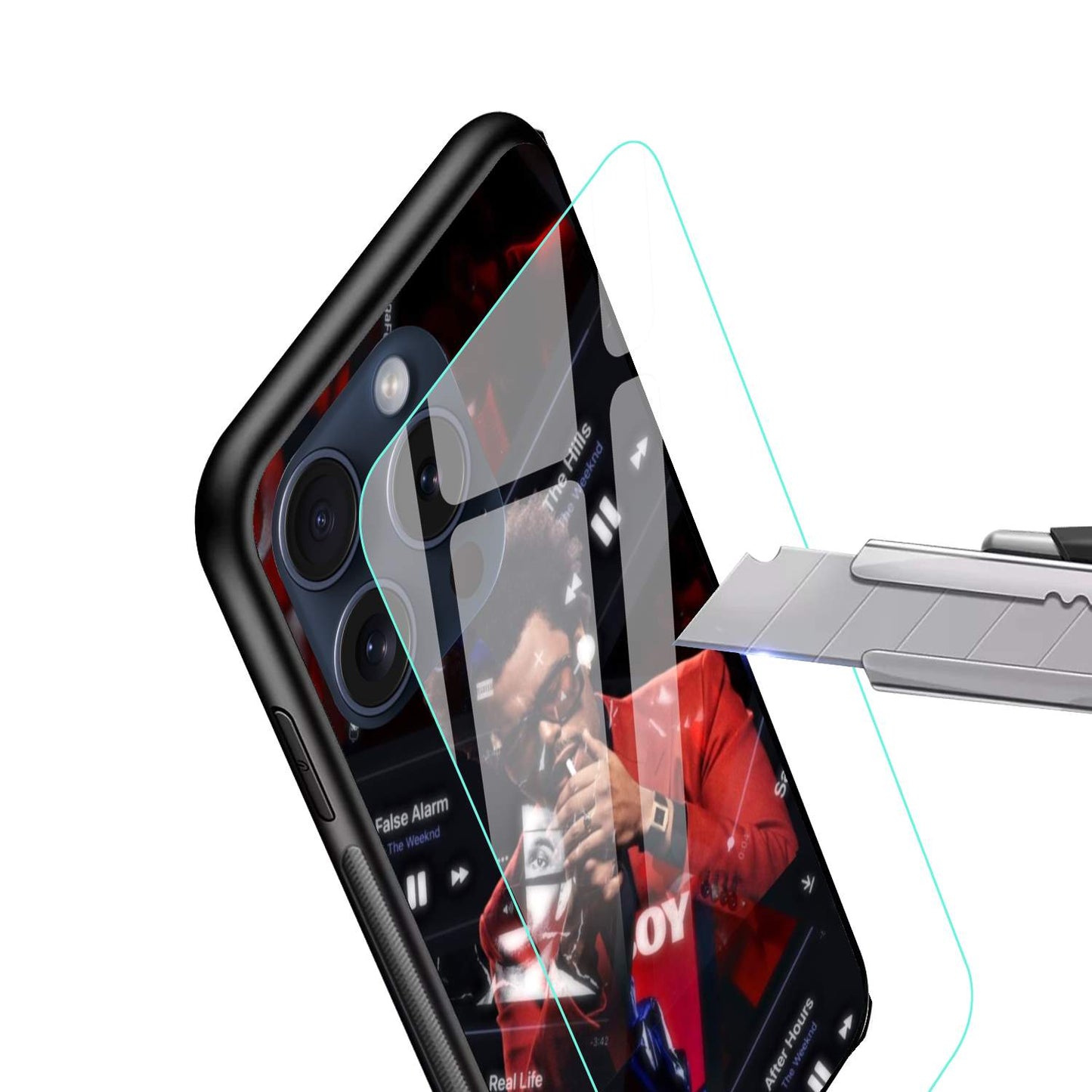 The Weekend Glossy Glass Back Cover