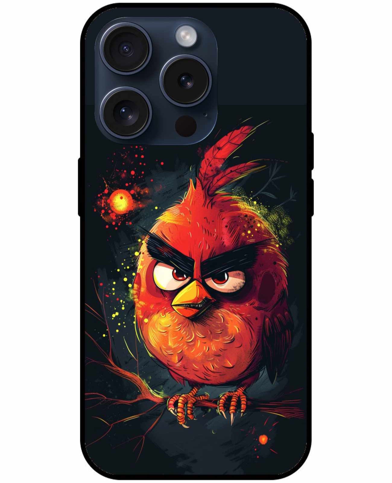 Angry Bird Character Red Original Glass Cover