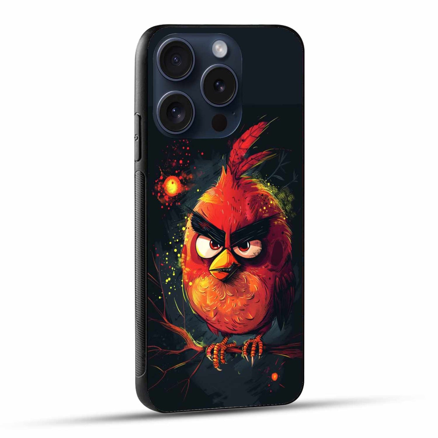 Angry Bird Character Red Original Glass Cover