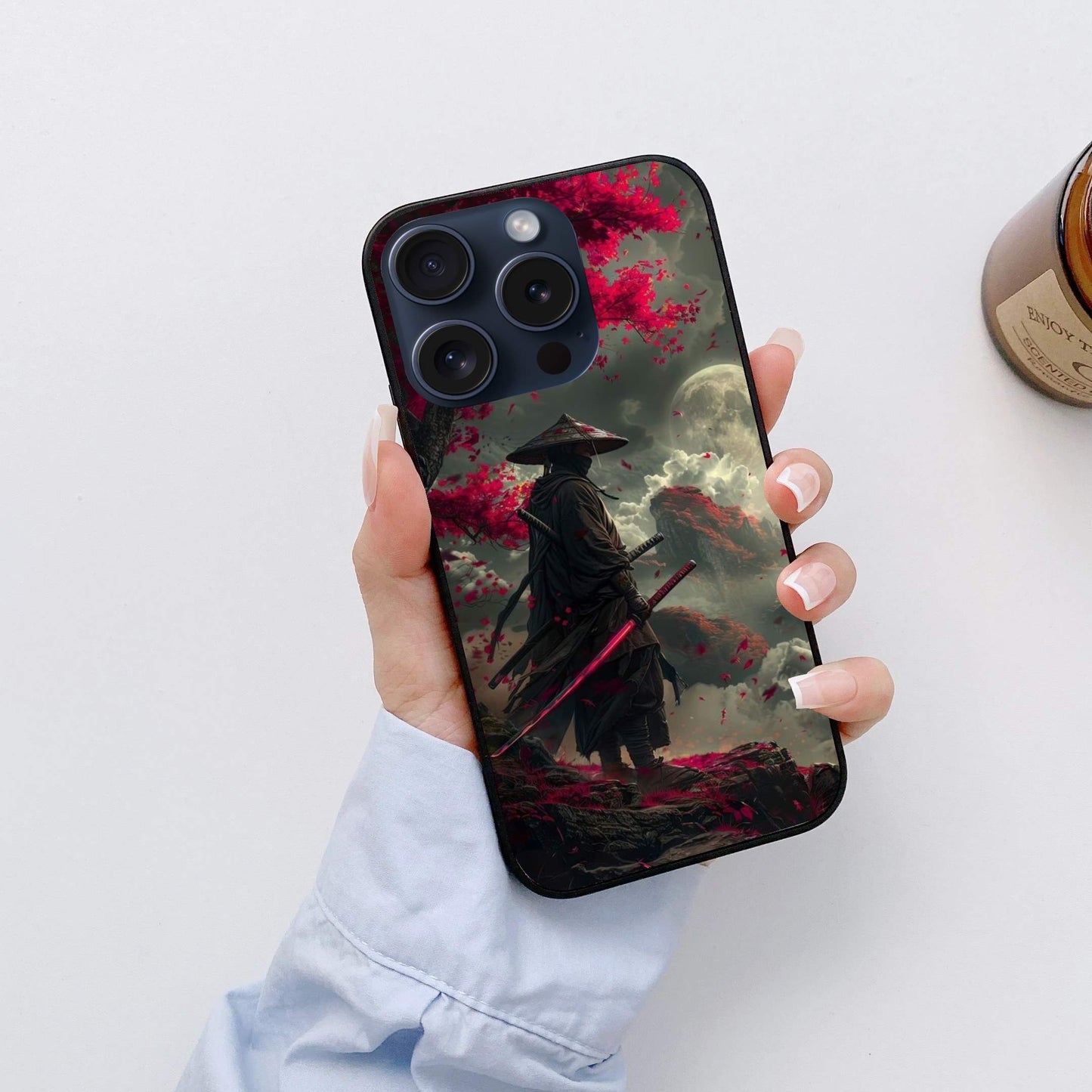Ghost Of Tsushima Glossy Glass Back Cover