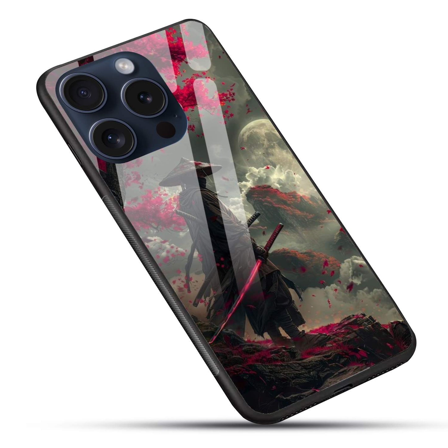 Ghost Of Tsushima Glossy Glass Back Cover