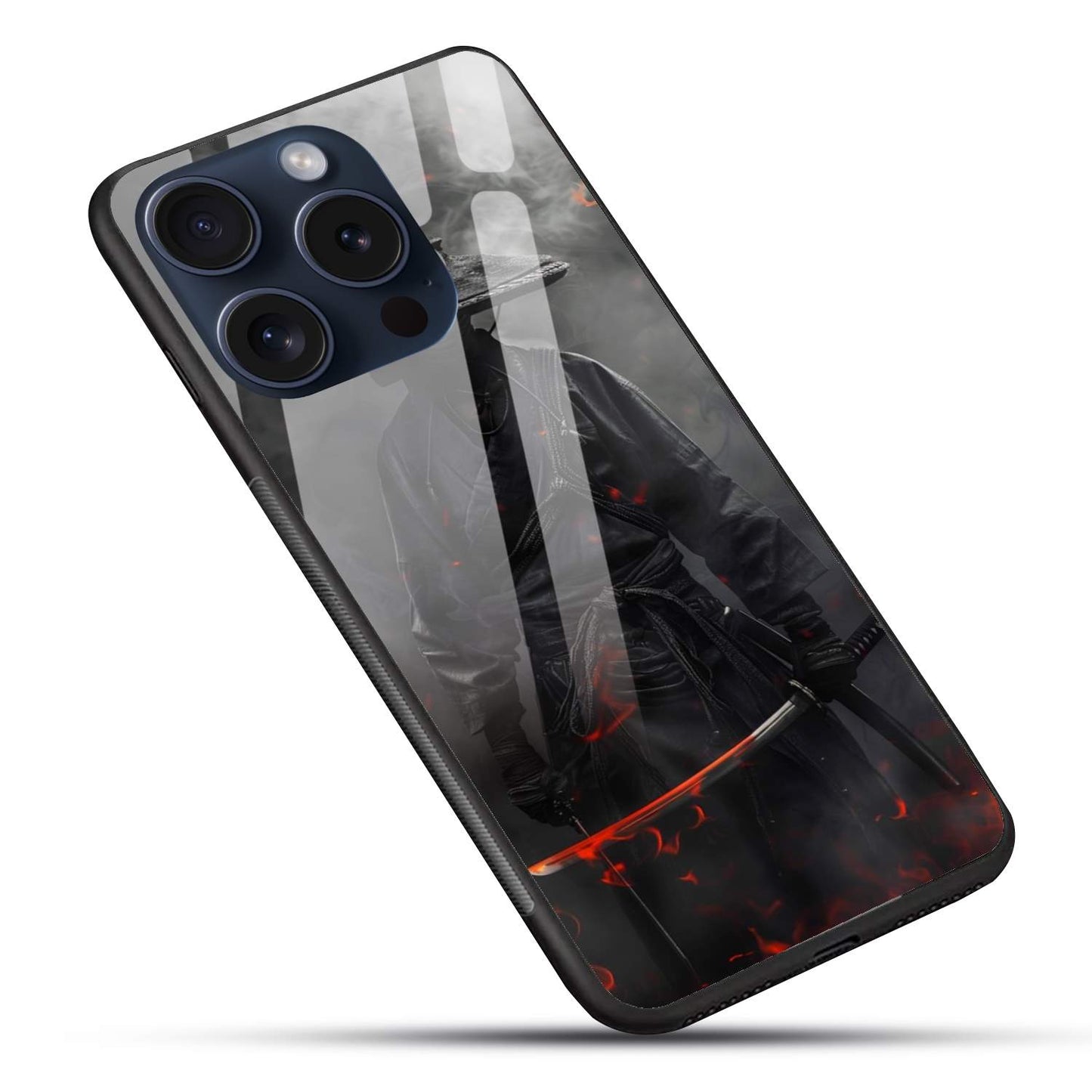 Ghost Of Tsushima Glossy Glass Back Cover