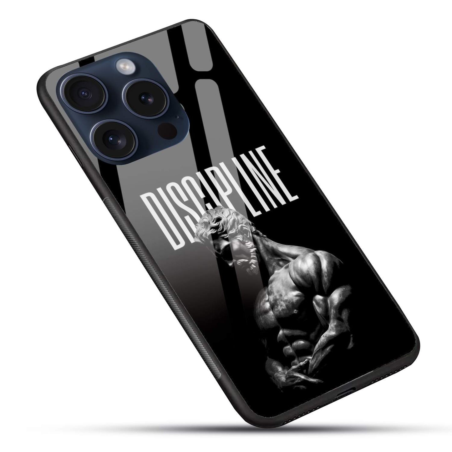 Discipline Glossy Glass Back Cover