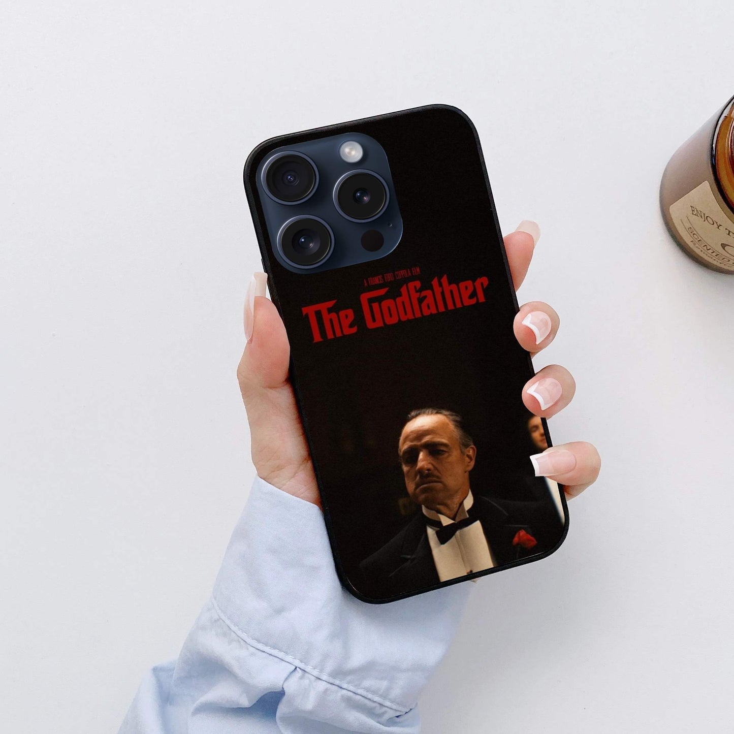 The God Father Glossy Glass Back Cover