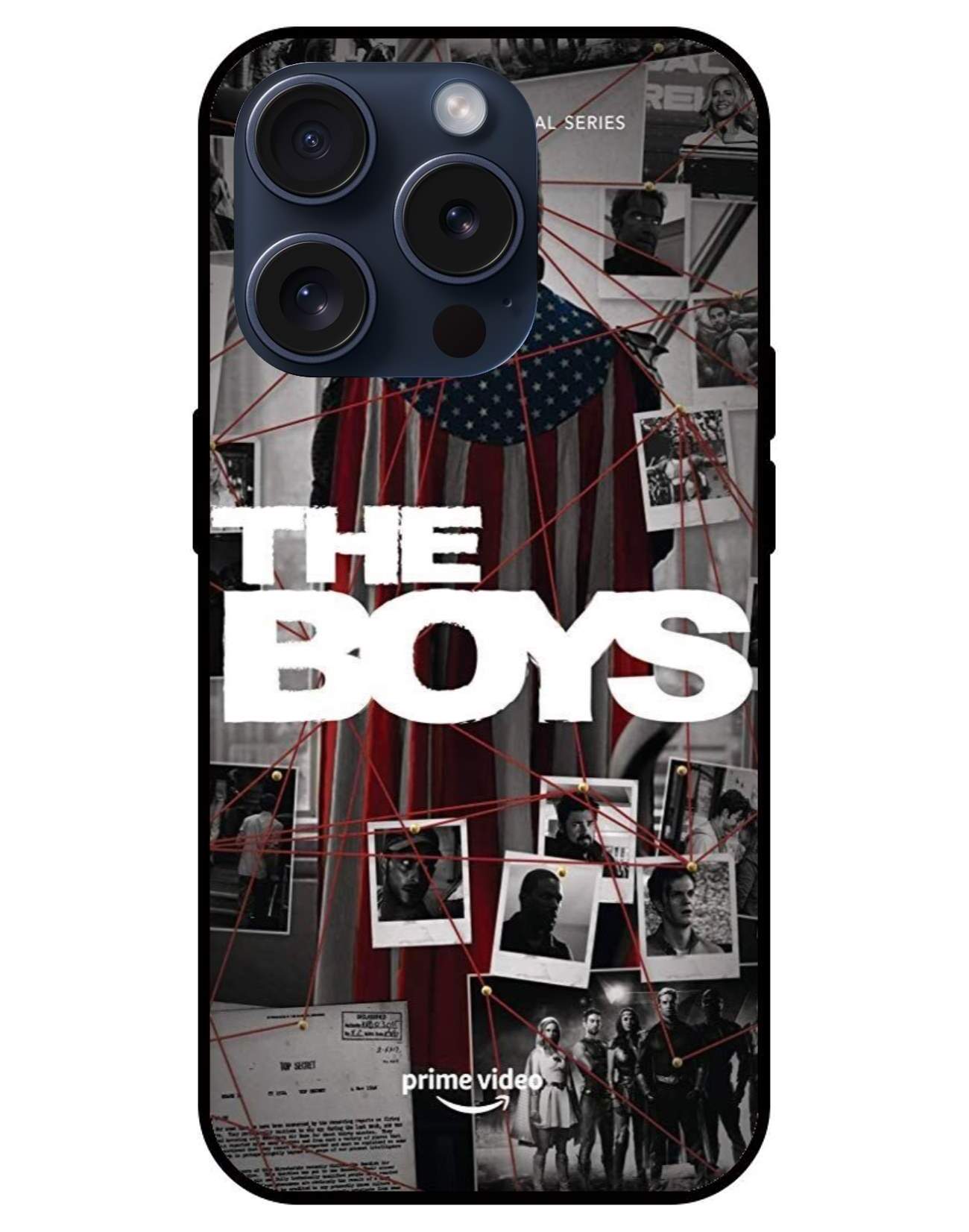 The Boys Glossy Glass Back Cover
