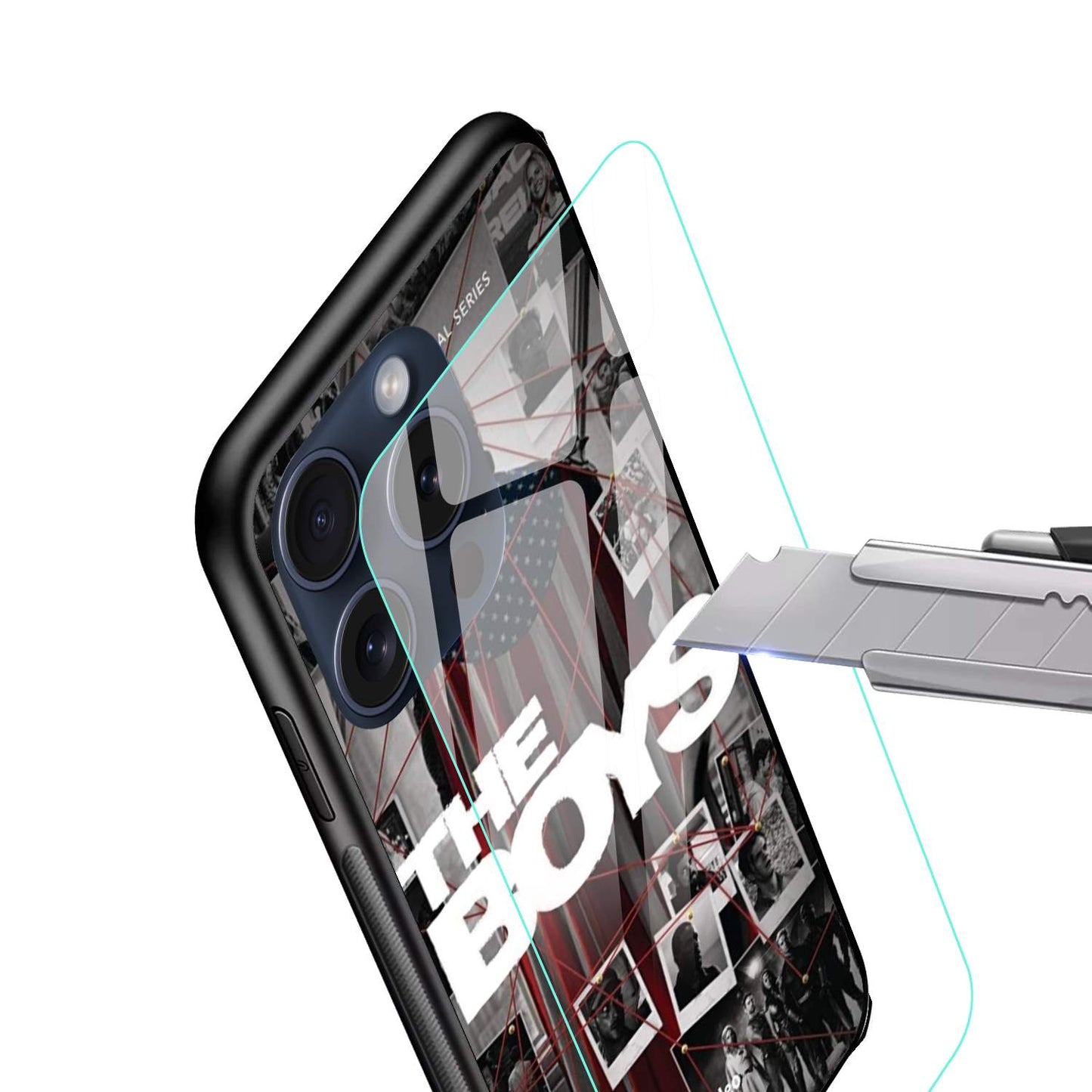 The Boys Glossy Glass Back Cover