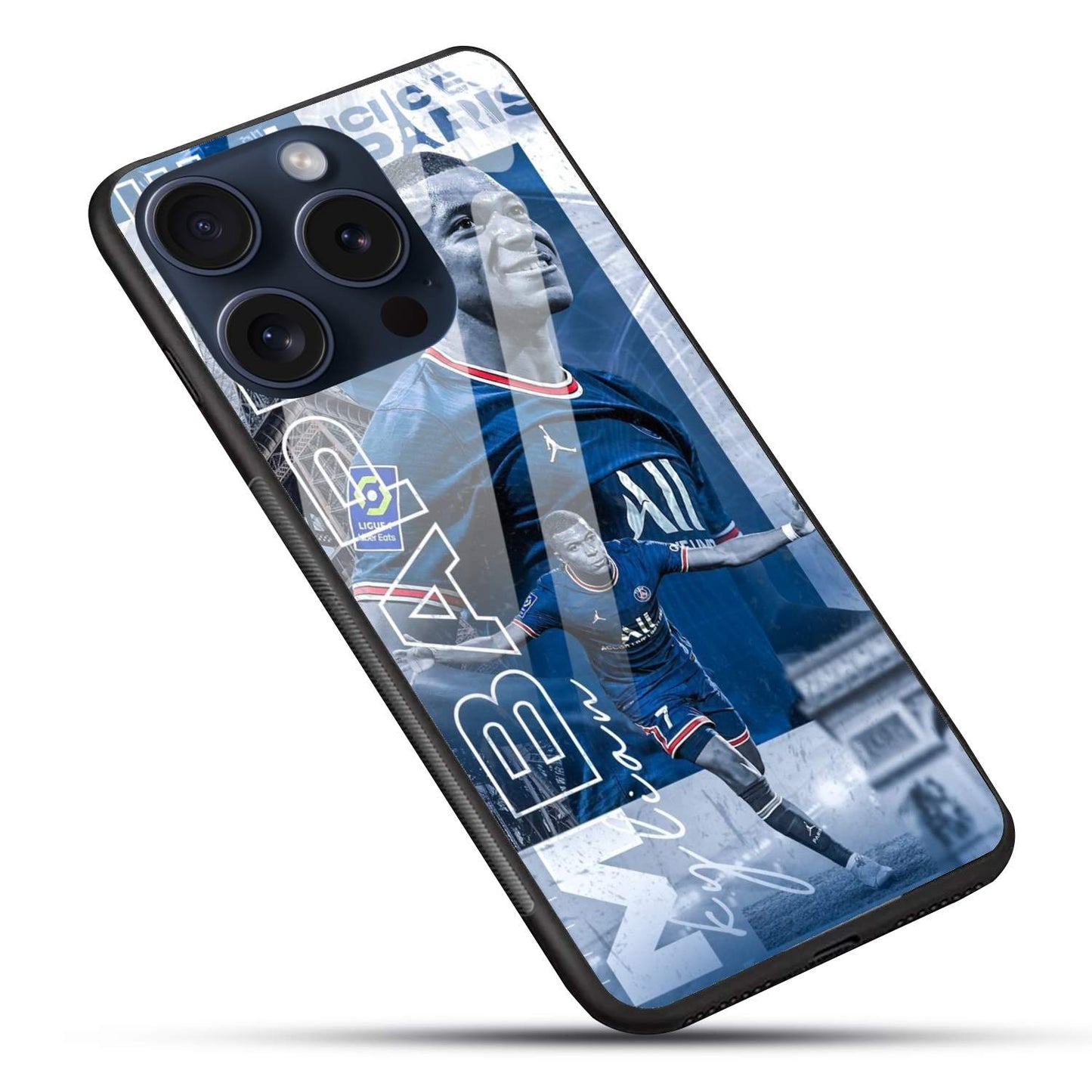 Mbappe Glossy Glass Back Cover