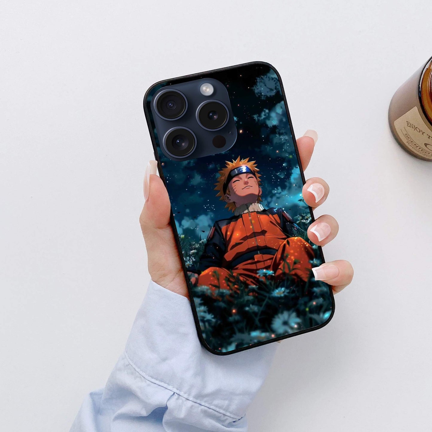 Naruto Uzumaki Naruto Glossy Glass Back Cover