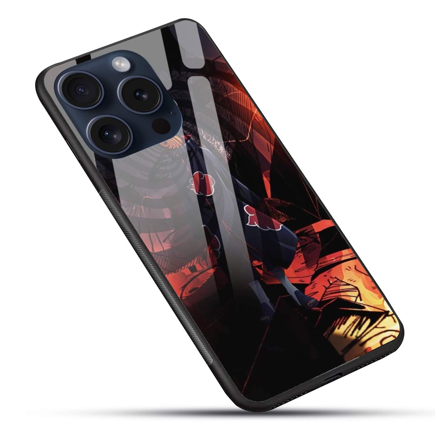 Obito Uchiha Naruto Glossy Glass Back Cover Design 1731