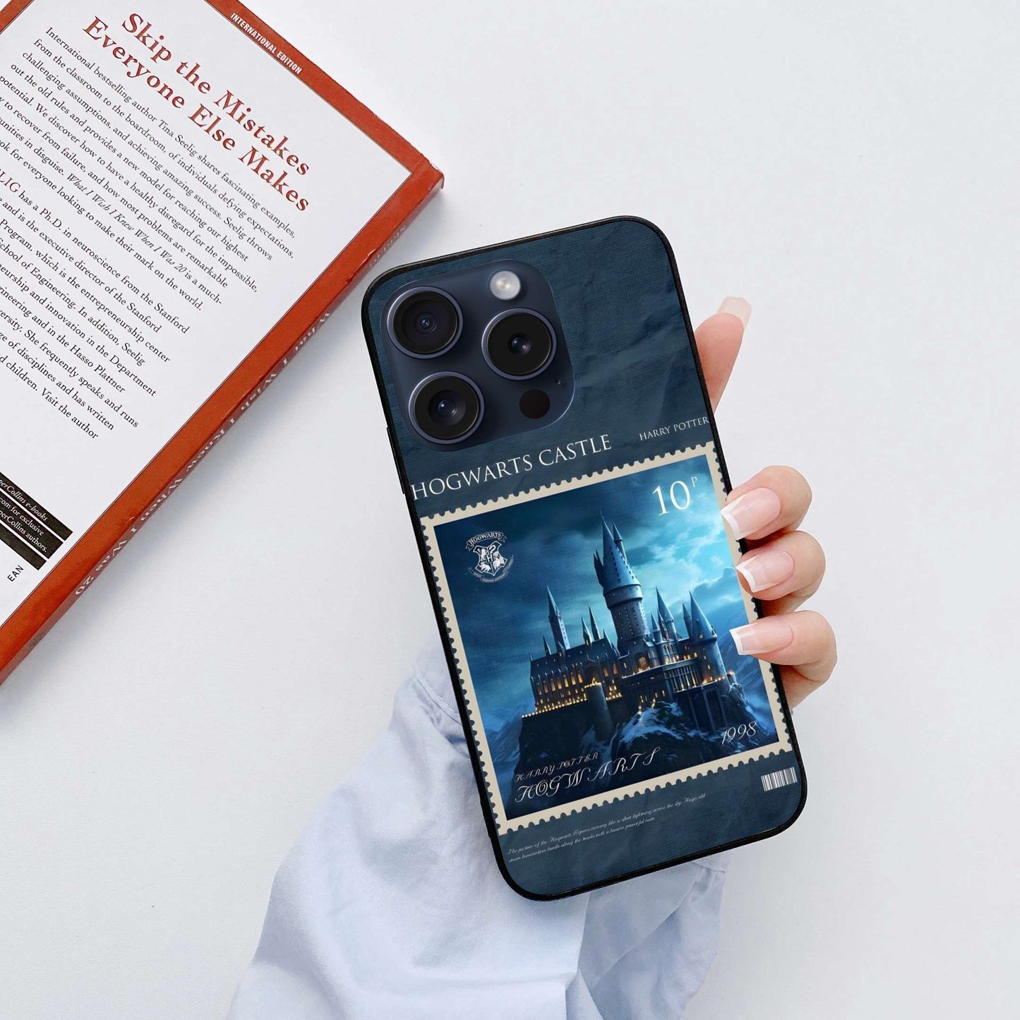 Harry Porter Hogwards Original Glass Glossy Finish Back Cover