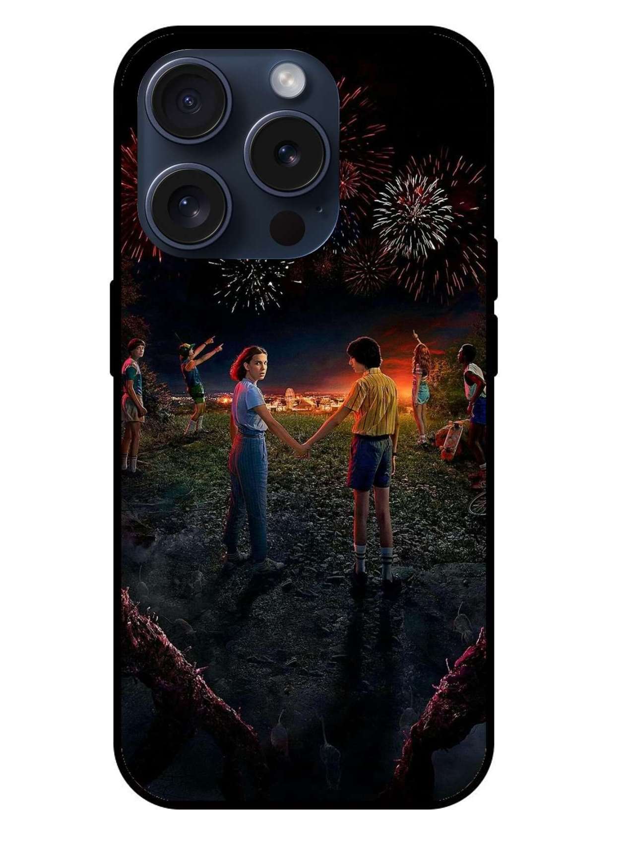 Stranger Things Original Glass Glossy Finish Back Cover