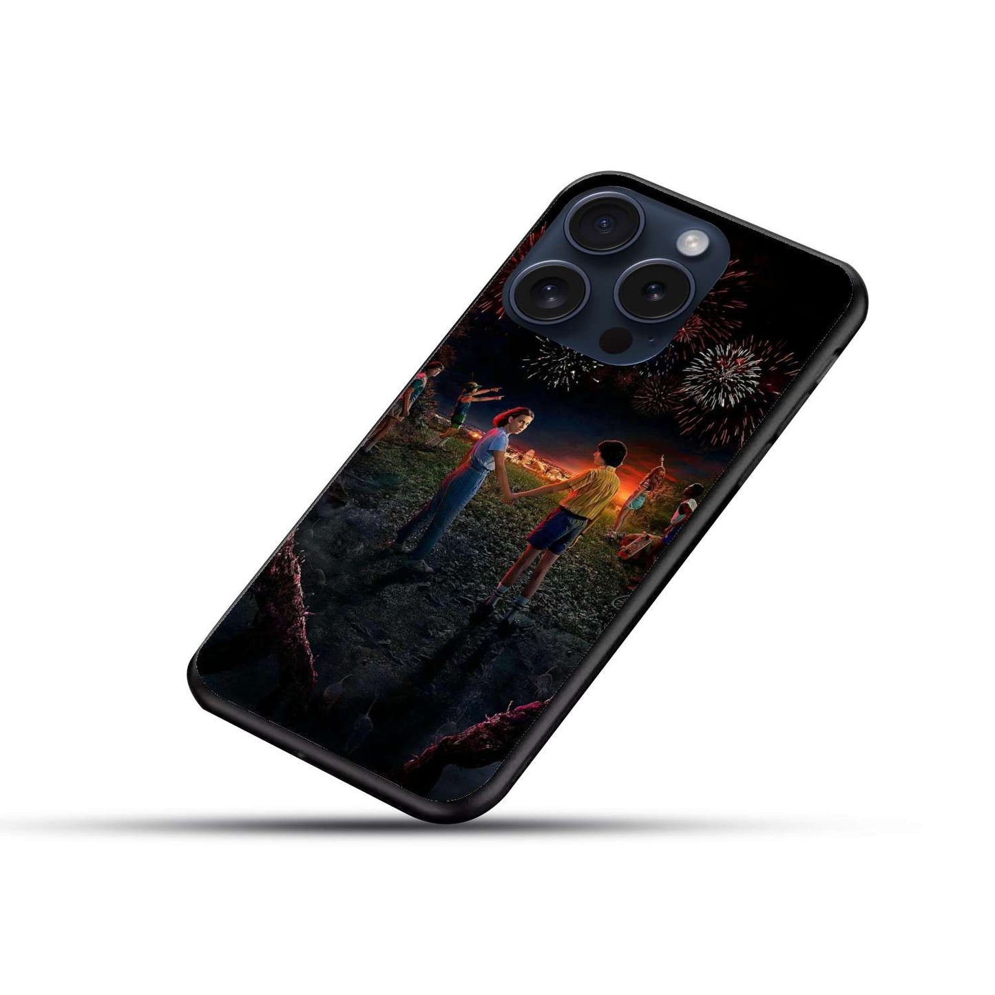 Stranger Things Original Glass Glossy Finish Back Cover