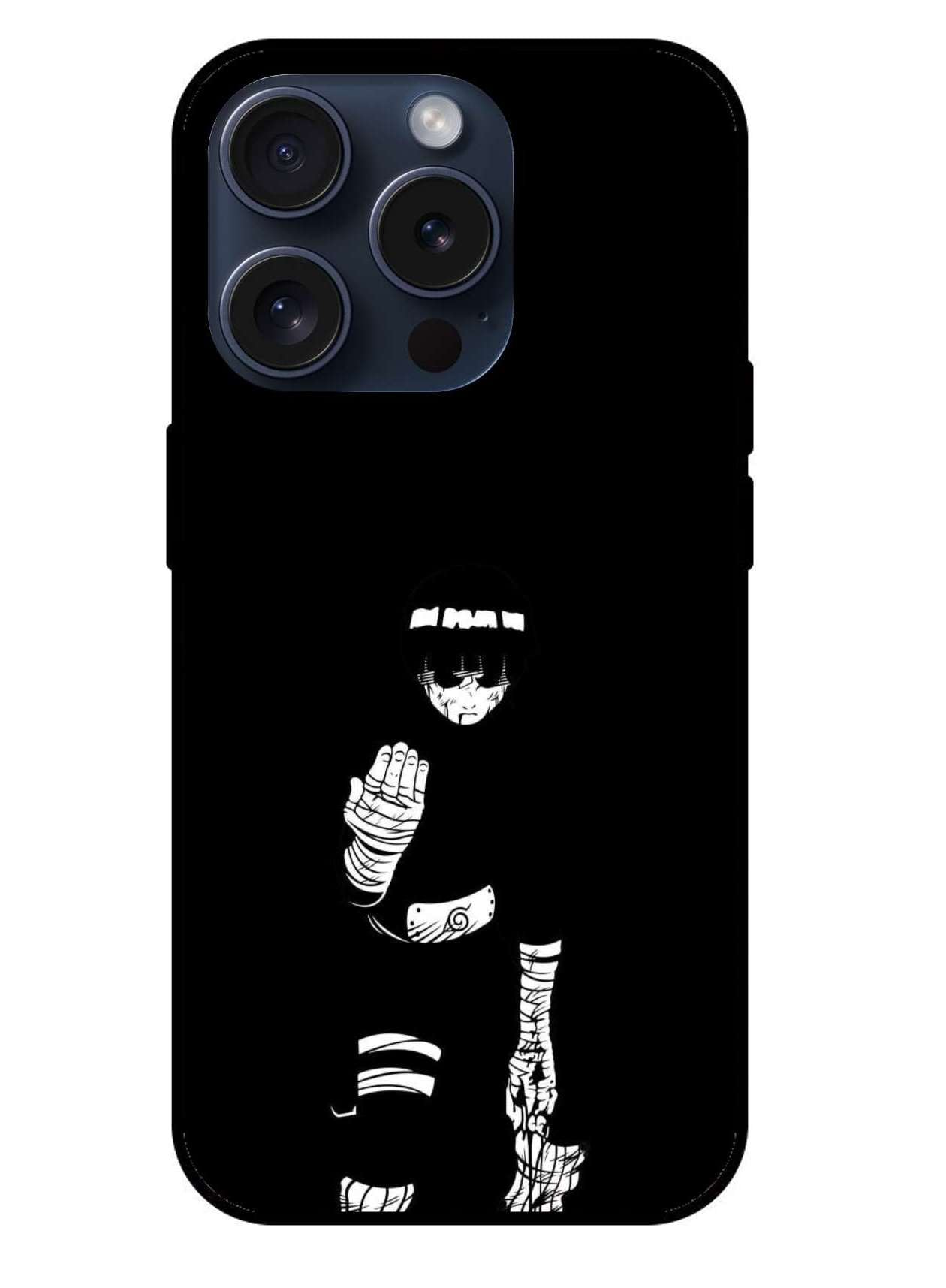 Drunken Lee Naruto Original Glass Glossy Finish Back Cover