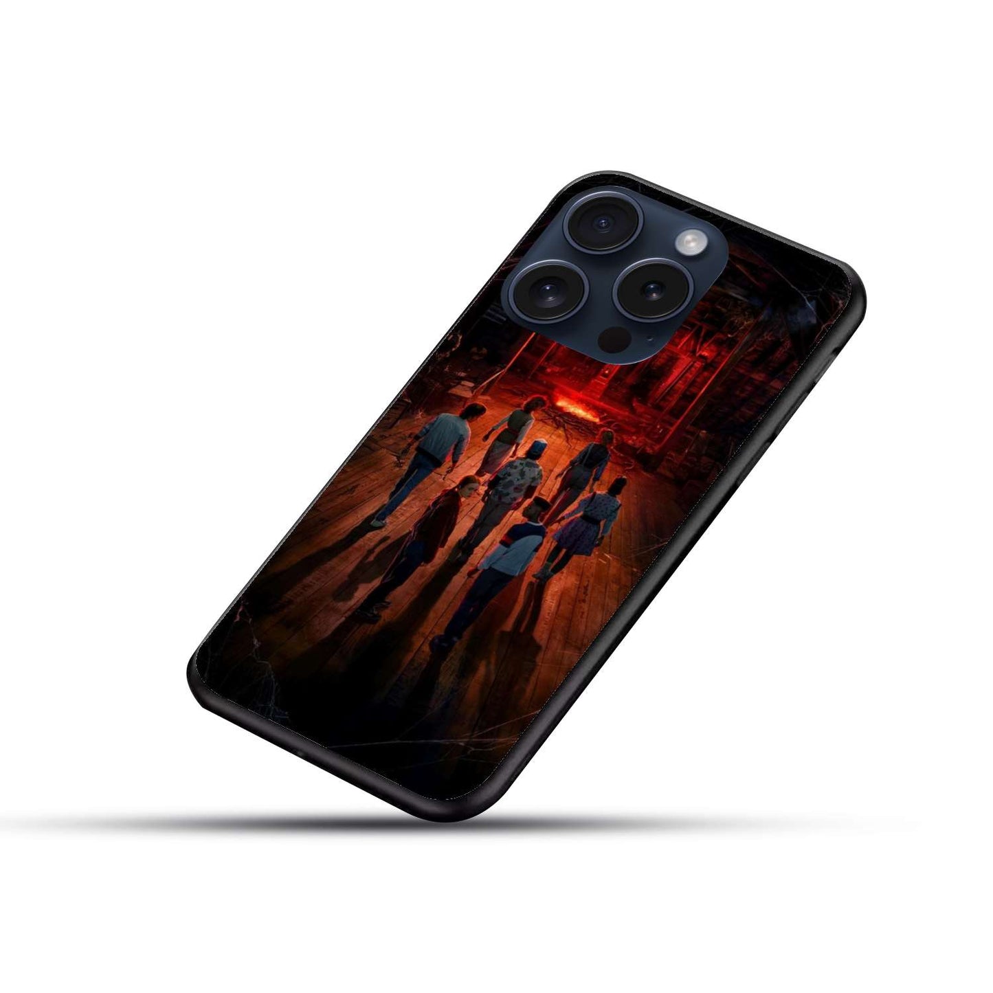 Stranger Things Original Glass Glossy Finish Back Cover