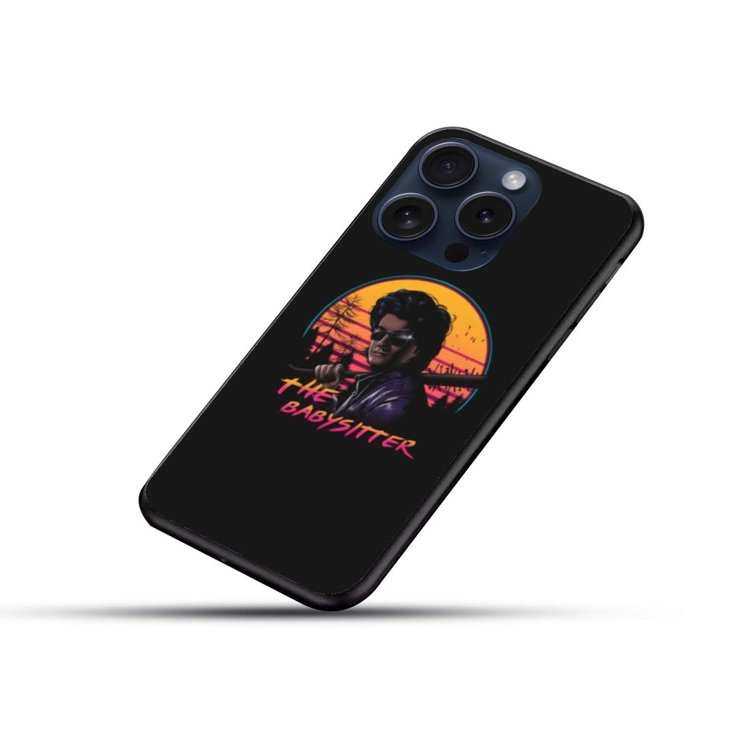 Stranger Things Babysitter Original Glass Glossy Finish Back Cover