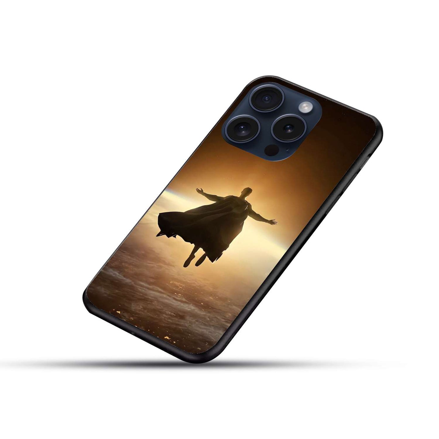 Super Man Original Glass Glossy Finish Back Cover