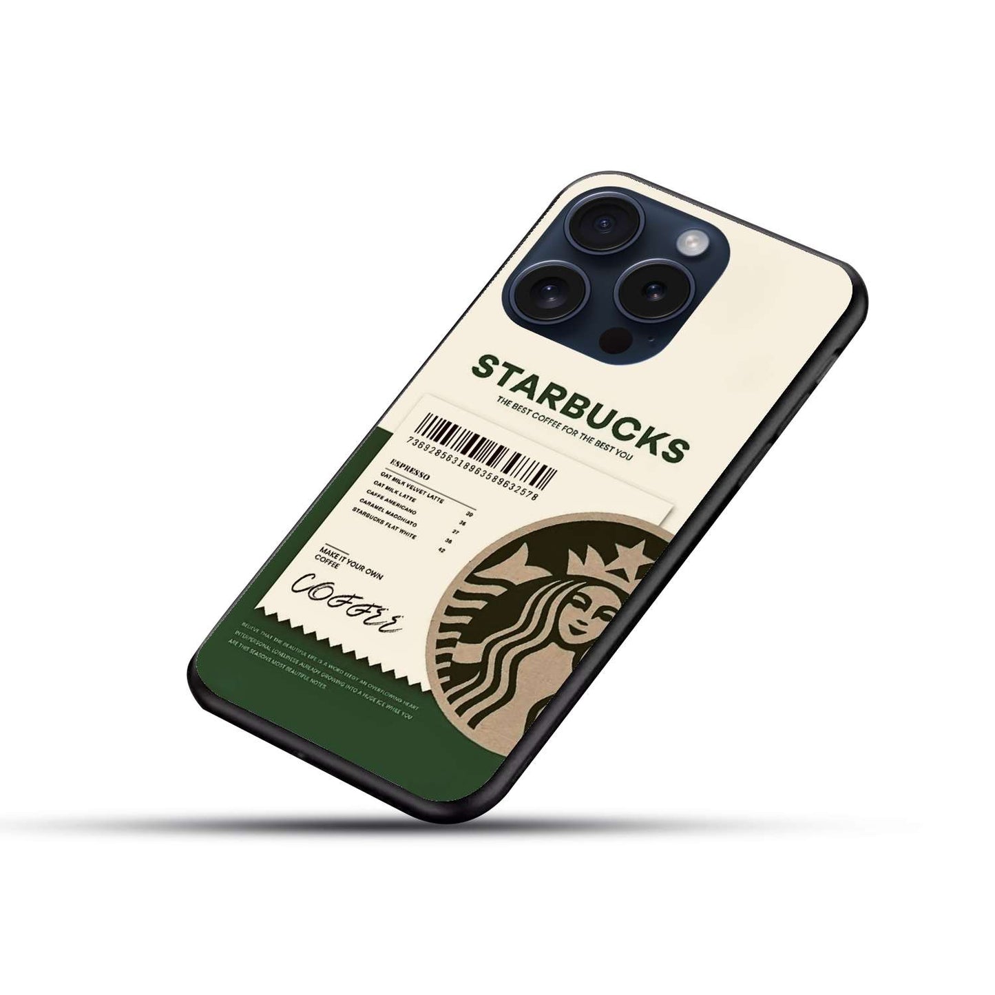 Starbucks Original Glass Glossy Finish Back Cover