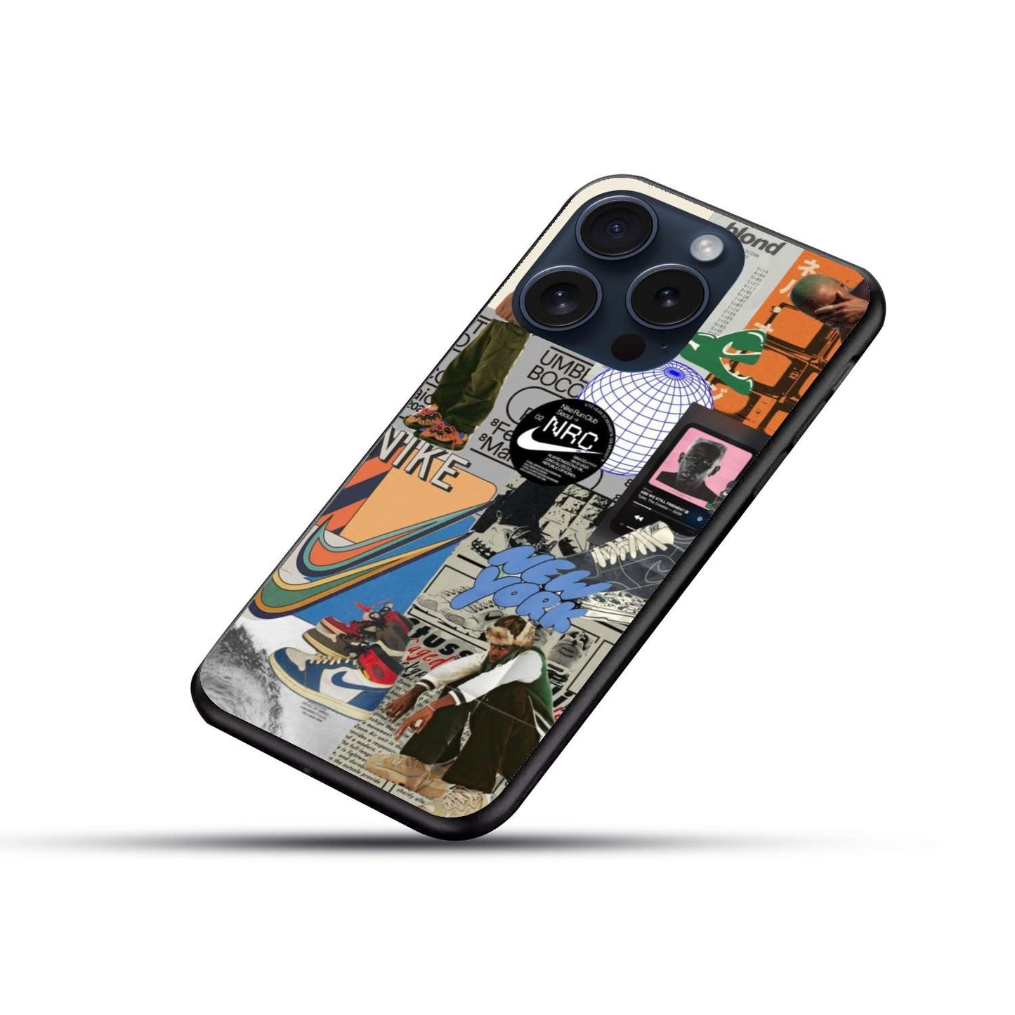 Nike New York Aesthetic Original Glass Glossy Finish Back Cover