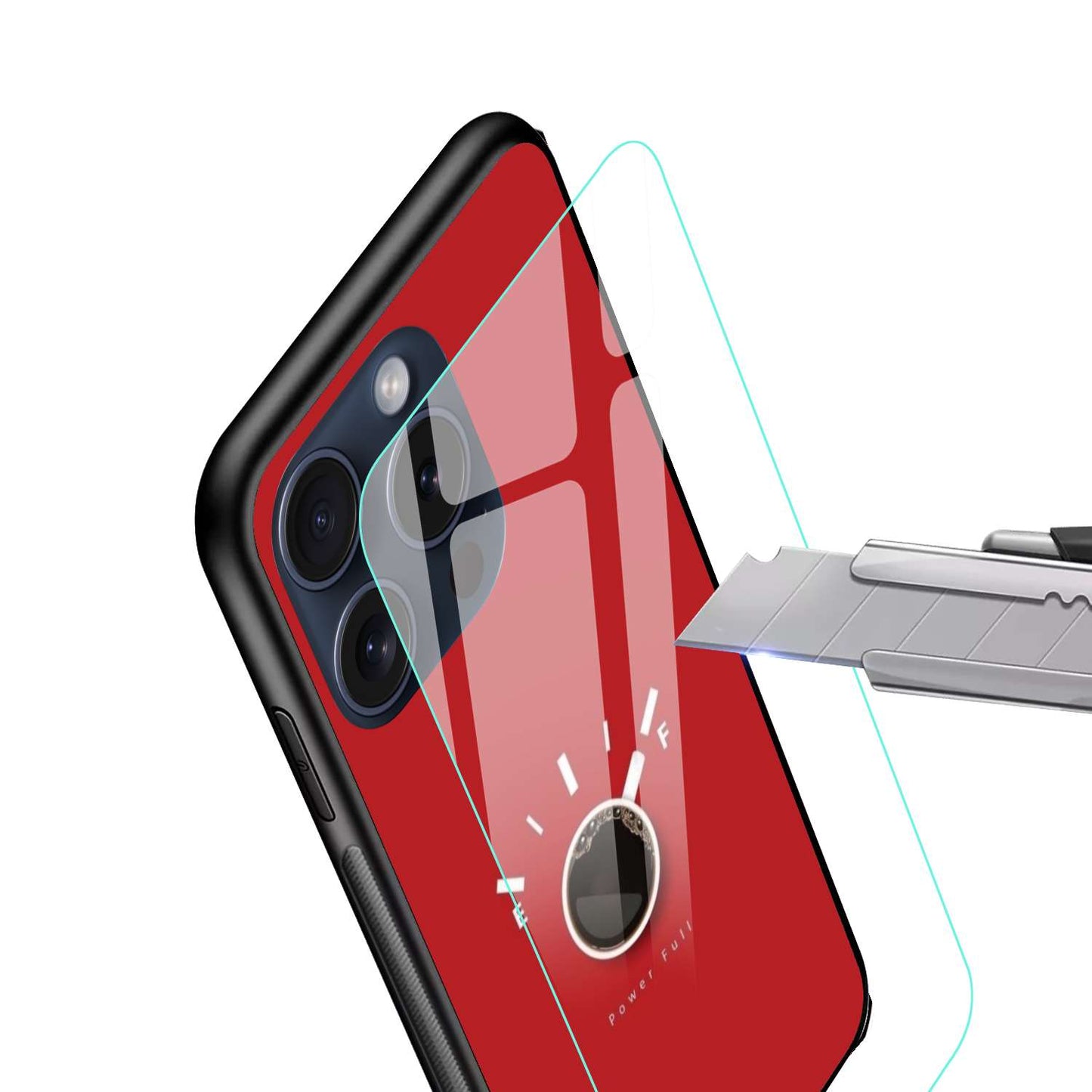 Powerful Aesthetic Original Glass Glossy Finish Back Cover