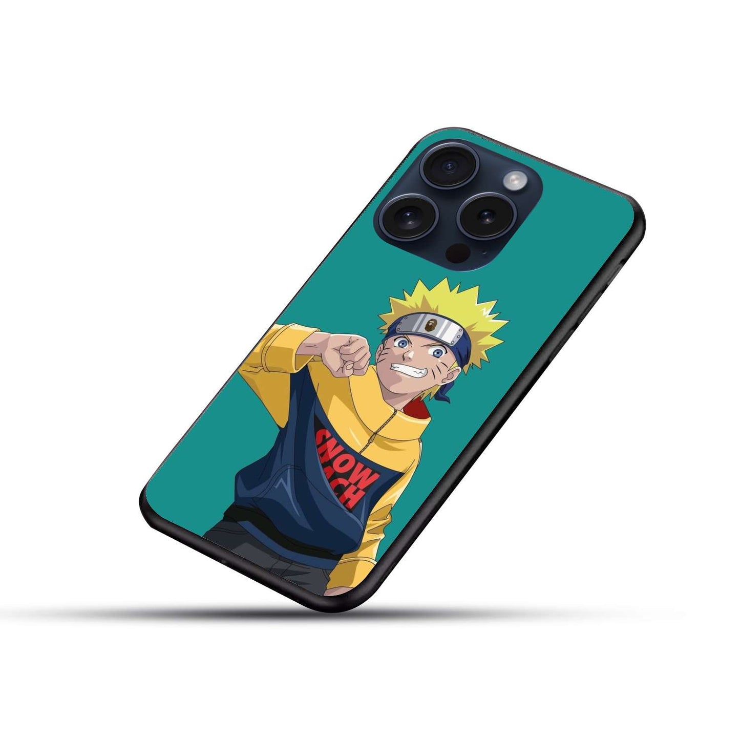 Naruto Original Glass Glossy Finish Back Cover