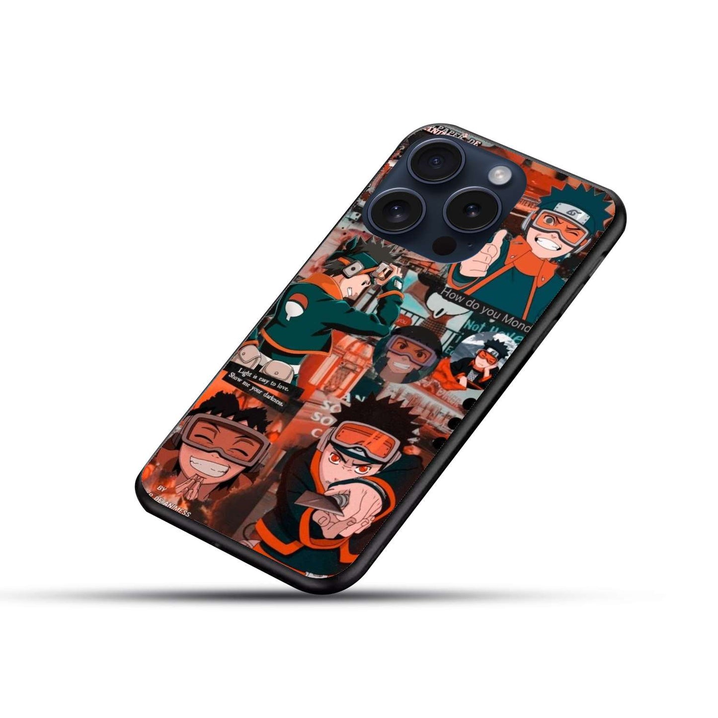 Obito Uchiha Naruto Original Glass Glossy Finish Back Cover