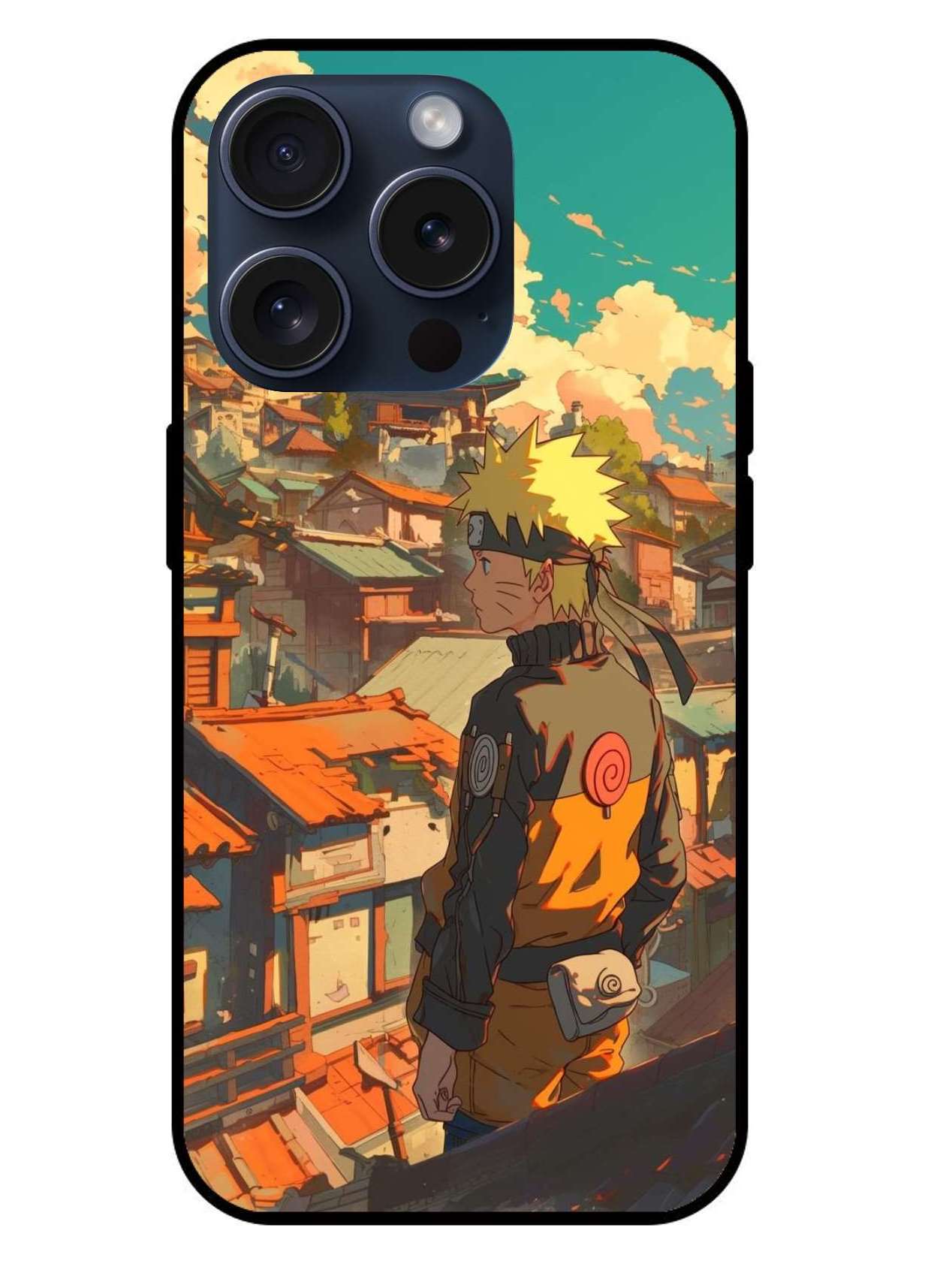 Naruto Original Glass Glossy Finish Back Cover