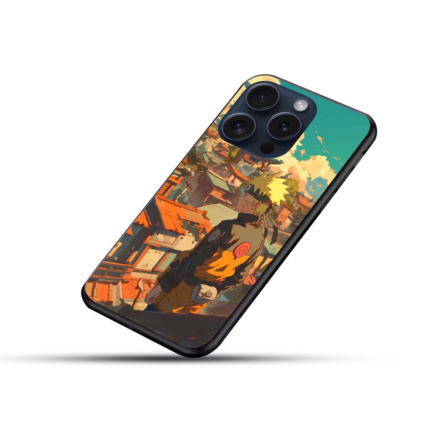 Naruto Original Glass Glossy Finish Back Cover