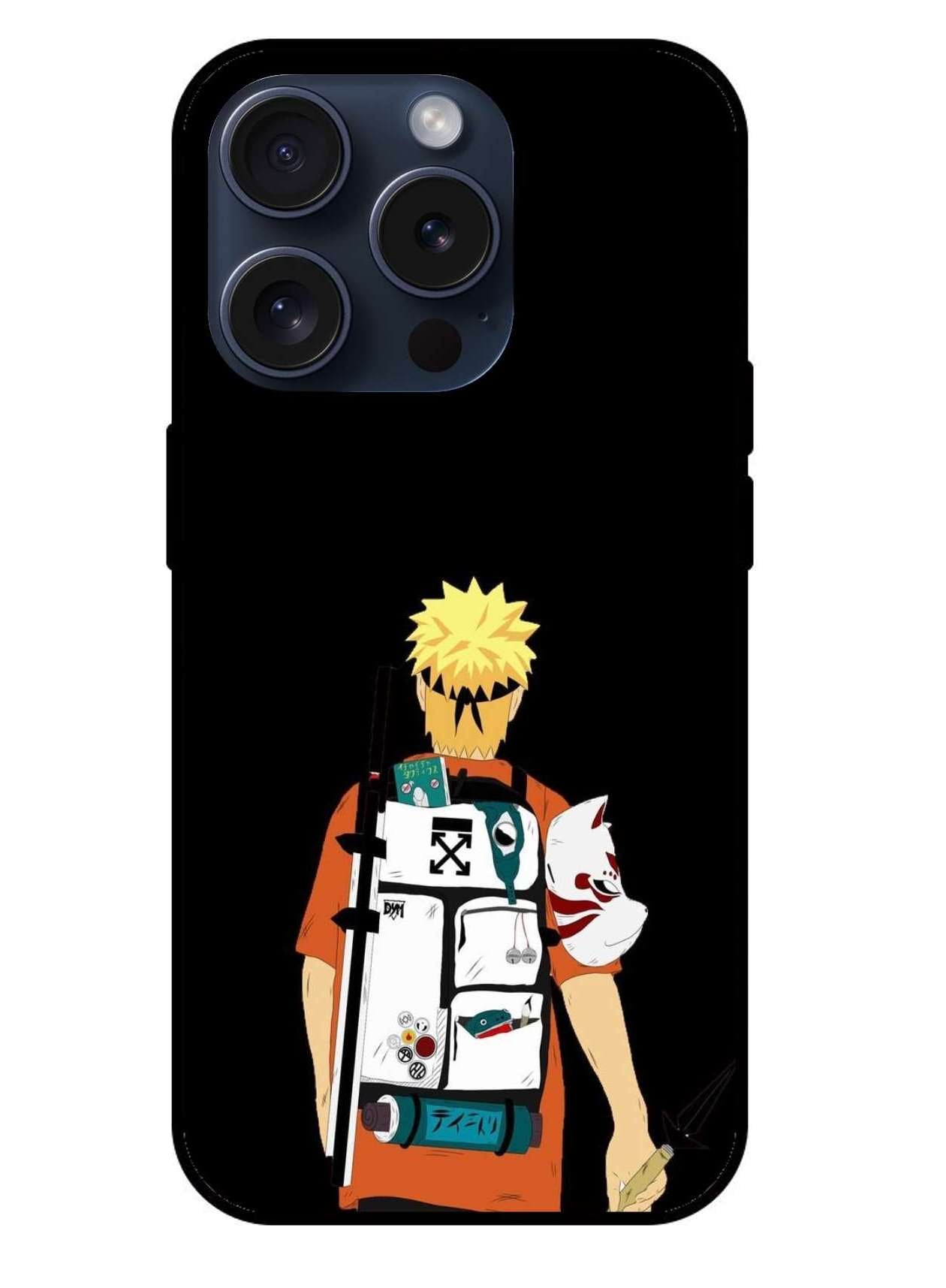 Naruto Original Glass Glossy Finish Back Cover